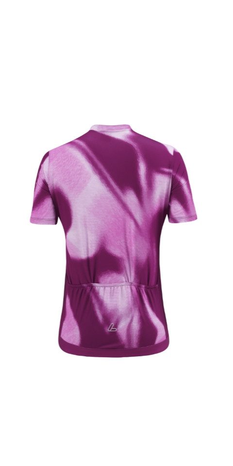 Löffler Radtrikot W BIKE JERSEY FZ PSY MID BORDEAUX