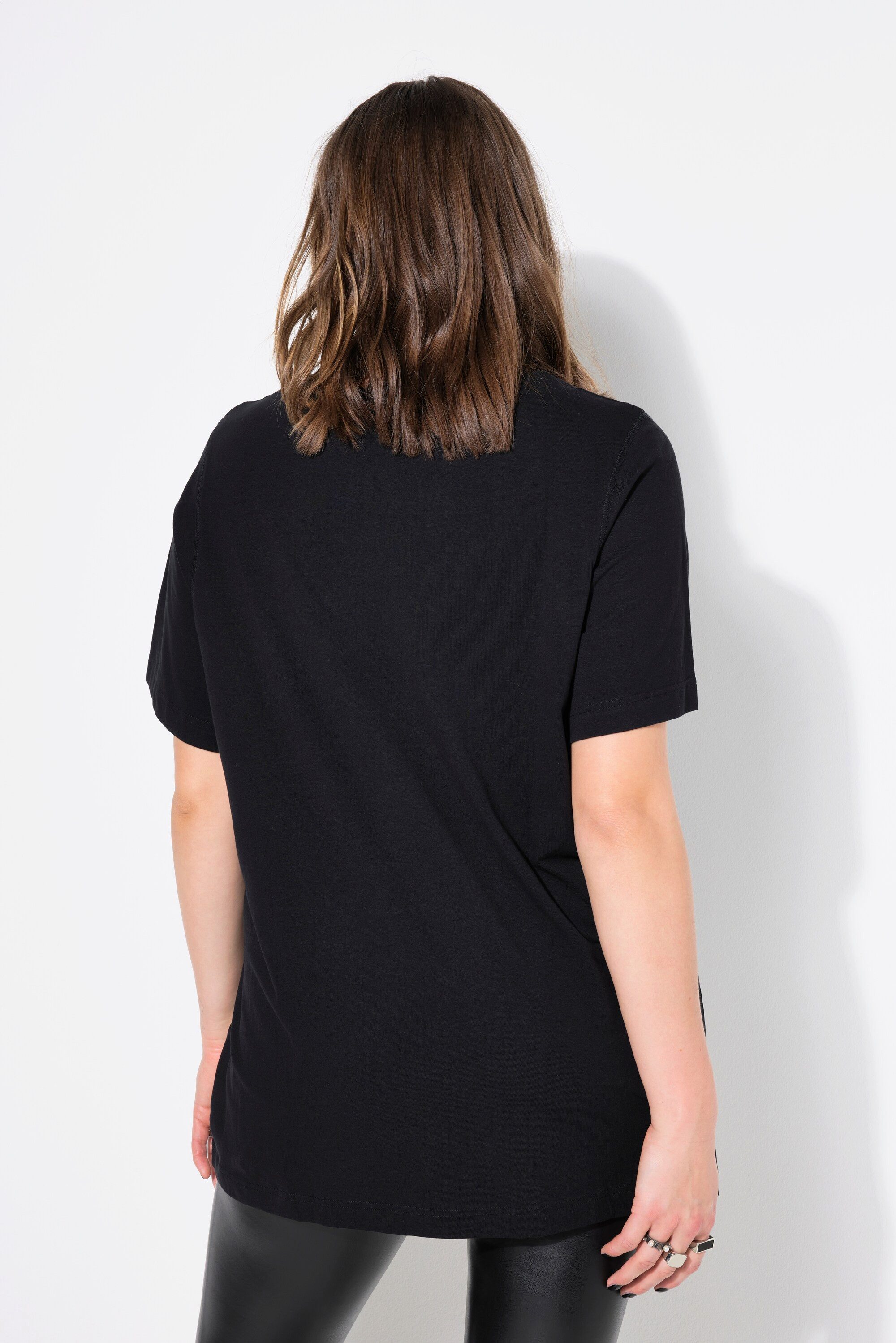 Studio Untold Longshirt Longshirt langer Classic Shape Halbarm