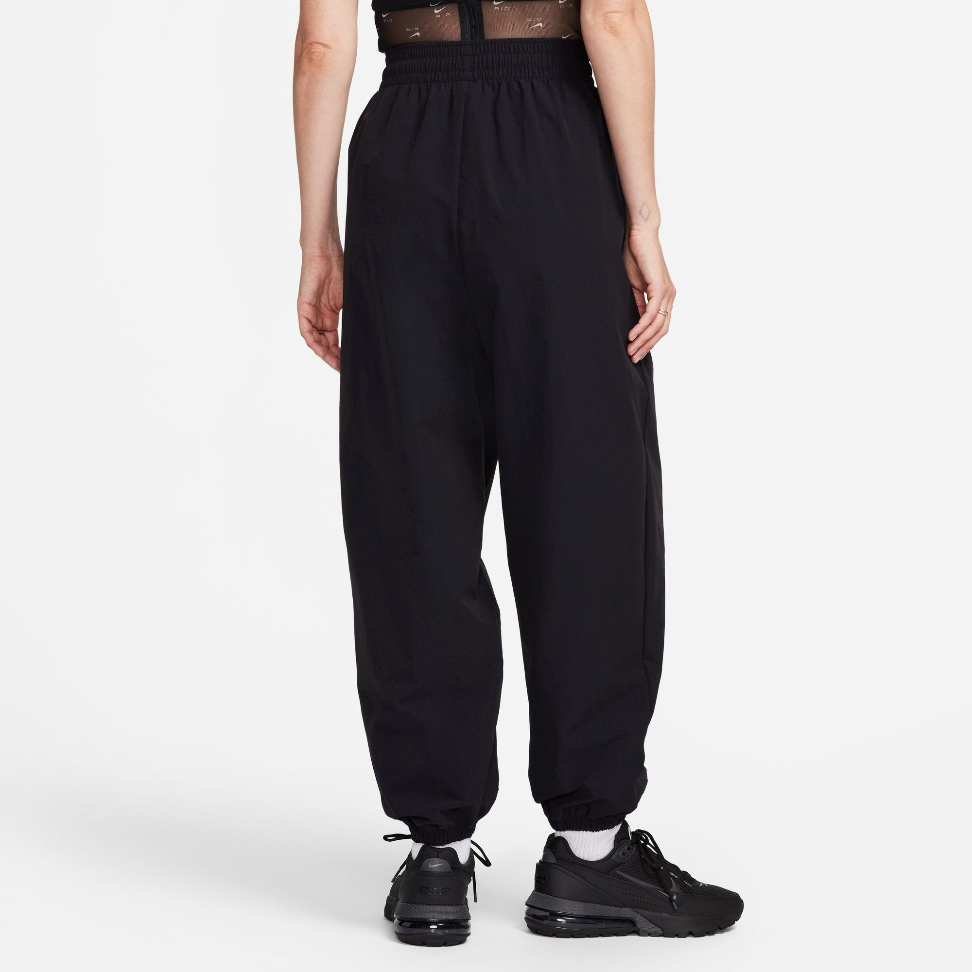 W TREND GREY BLACK/SMOKE Jogginghose NSW JGGR Sportswear WVN SWSH Nike