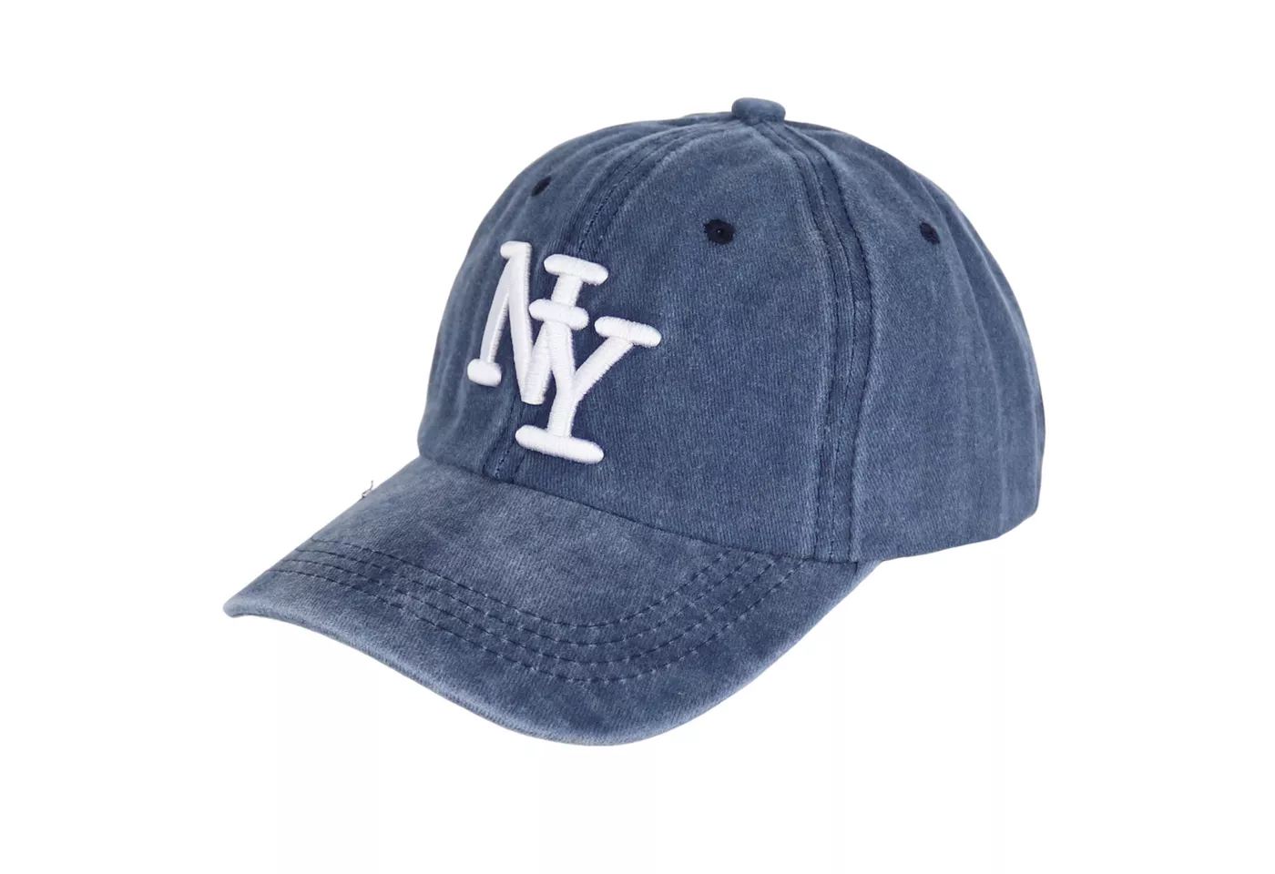 MIRROSI Baseball Cap Vintage in washed Look aus 100% Baumwolle Stickerei (Outdoor Cap, Feldmütze, Kappe) Atmungsaktiv, Einheitsgröße, Unisex, Damen Herren