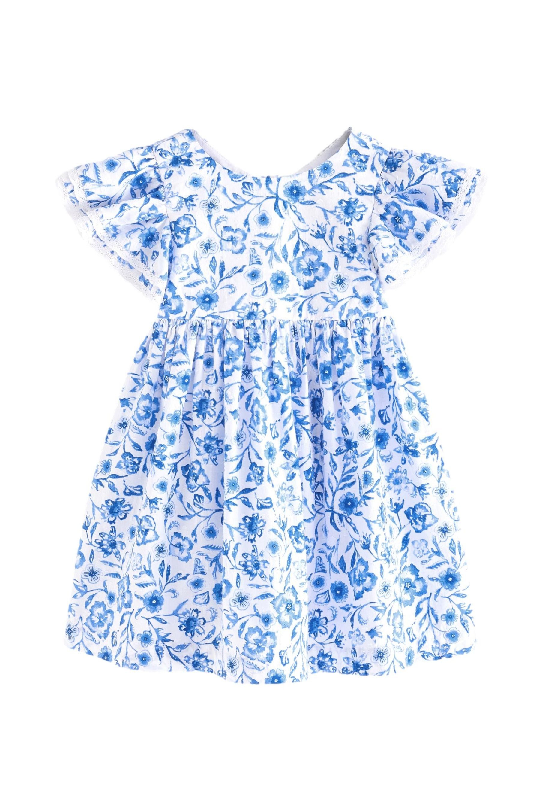 Next Sommerkleid Kleid mit Flügelärmeln aus günstig online kaufen