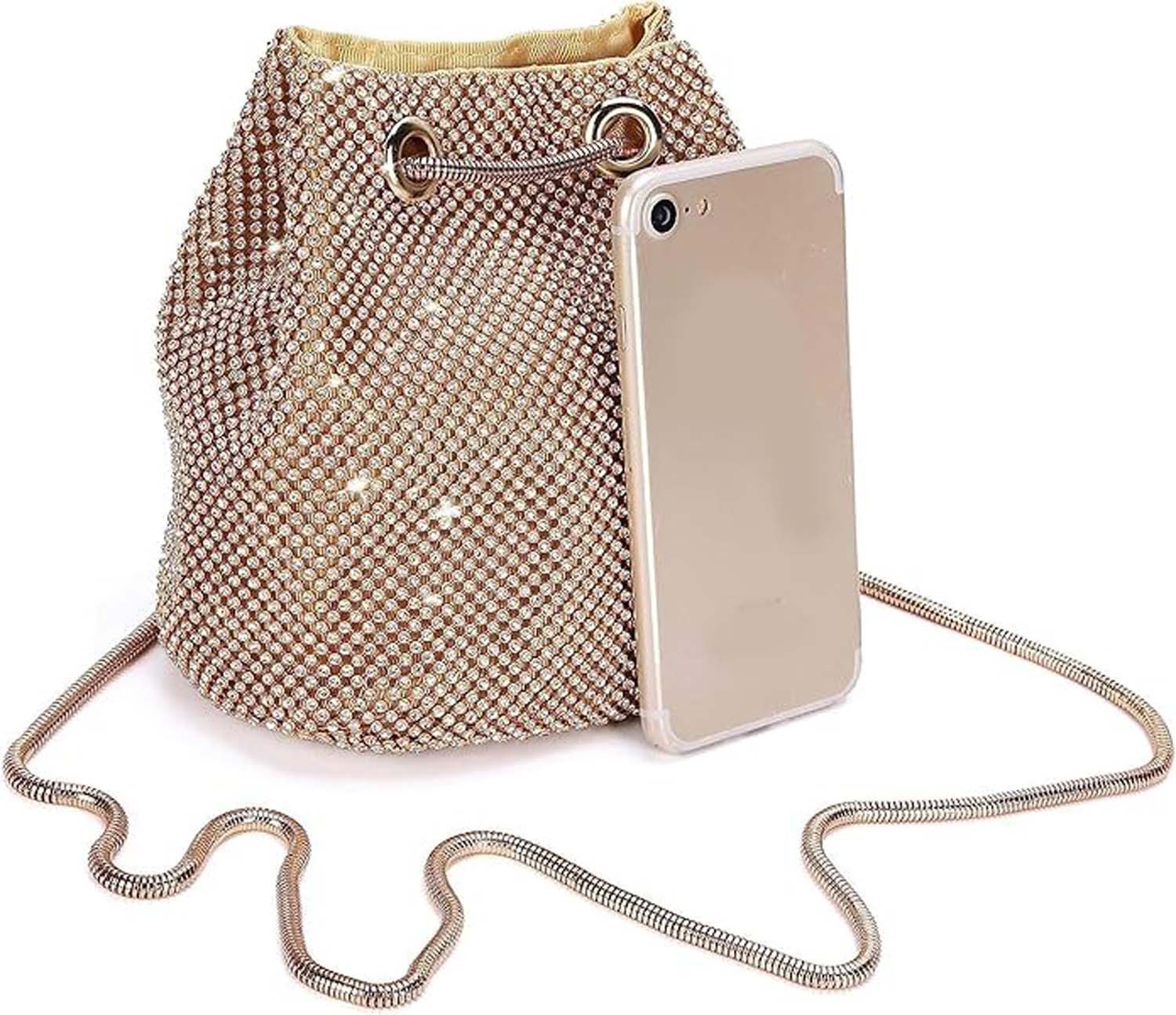 Coonoor Clutch Abendtasche für Damen, kleine Umhängetasche, Kupplung für Zeremonie