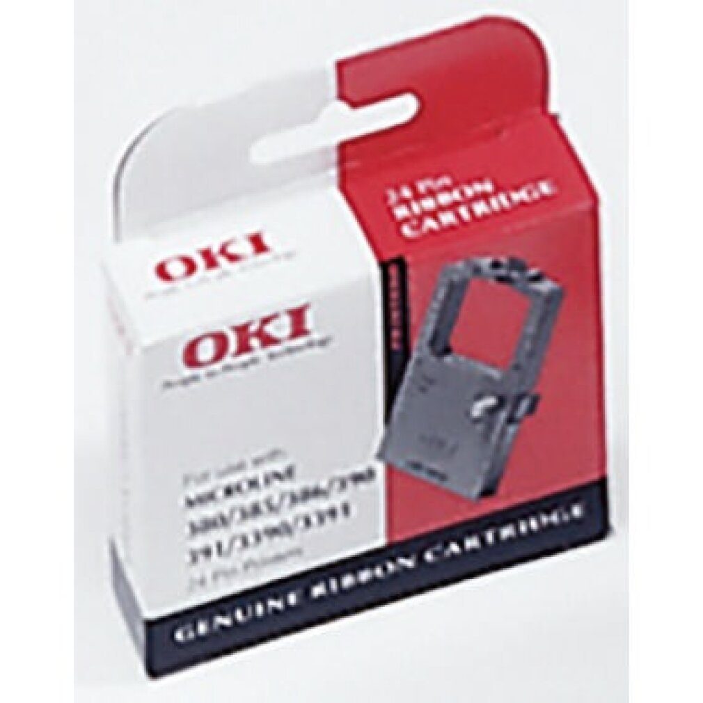 OKI Druckerband Ribbon ML 380/385/390/391/ 3390/3391 black (09002309)