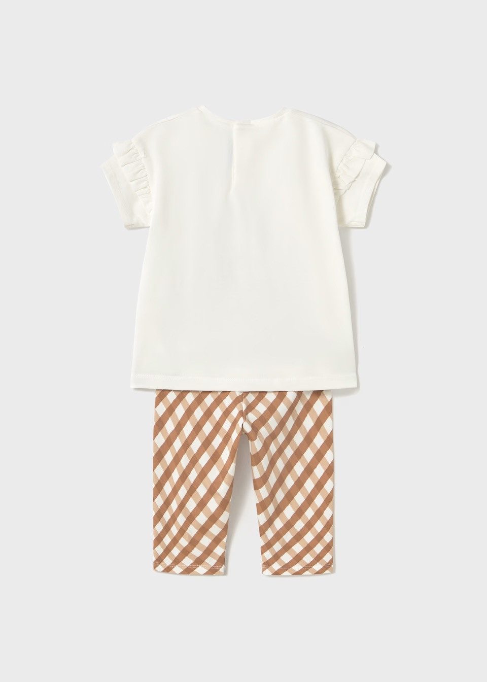 Mayoral T-Shirt Set Leggings gemustert und T-Shirt für Baby (173939)
