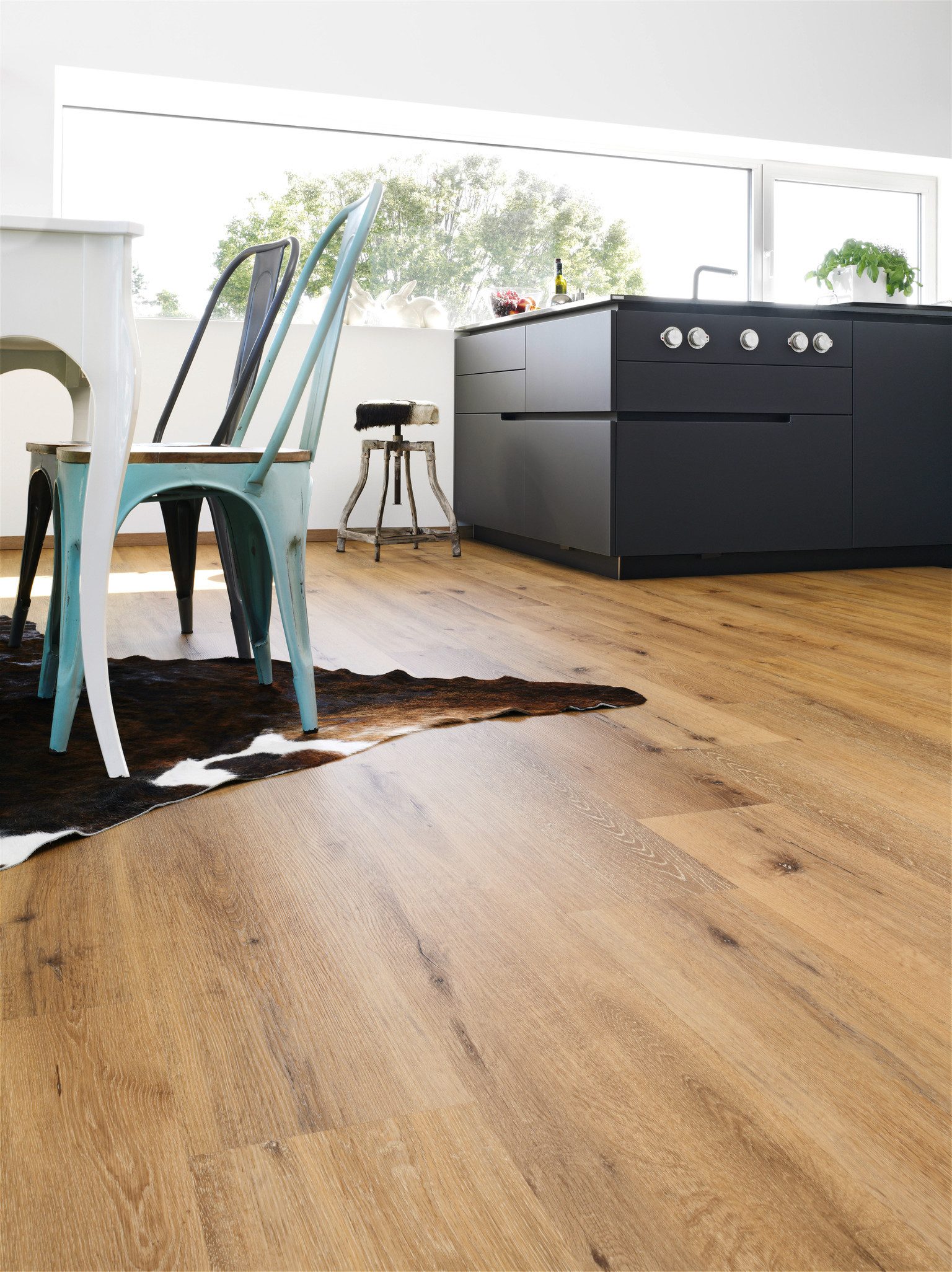 tilo Vinylboden tilo tilo Vinyl NOVO Landhausdiele, 1205 x 210 x 9,8 mm, NKL 31, NS 0,3 mm, inkl. 1 mm Premium Akustik Tri