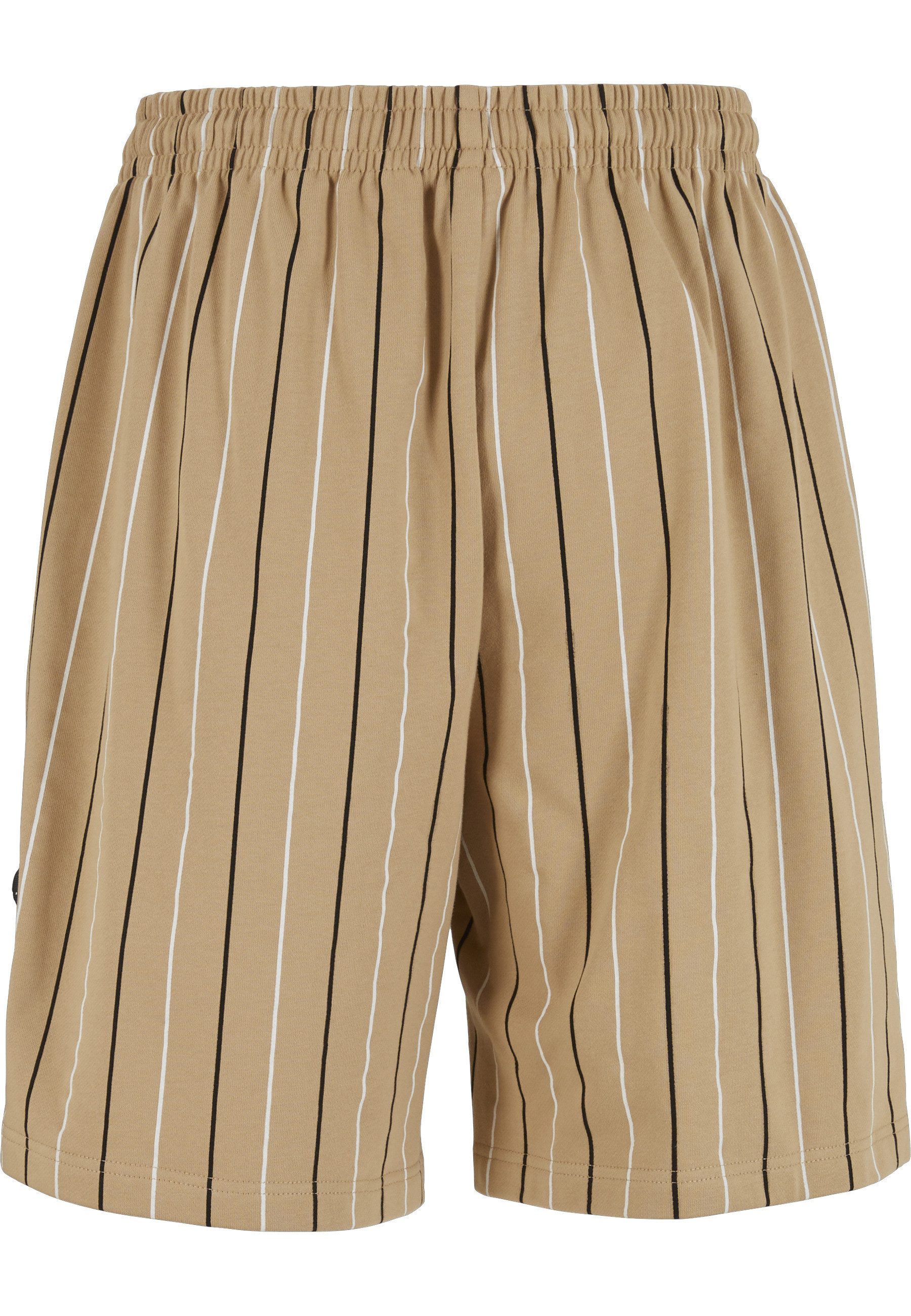URBAN CLASSICS Sweatshorts Urban Classics Printed Pinstripe Shorts (1-tlg)