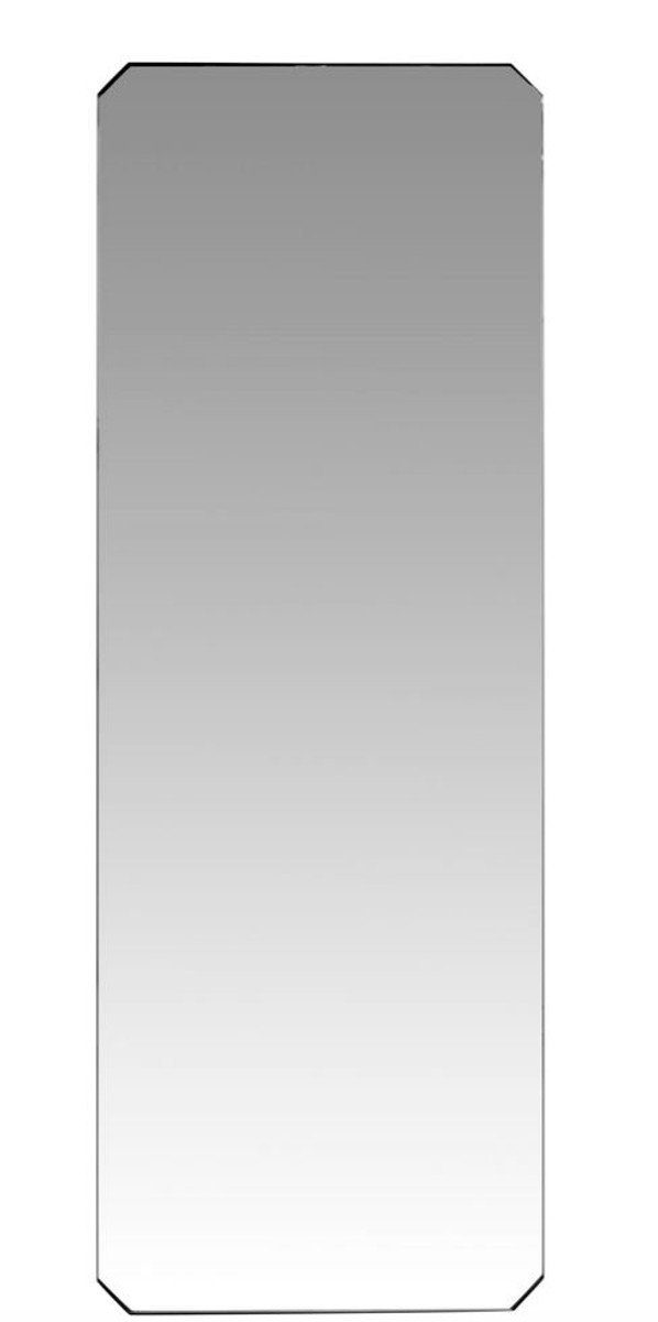 Casa Padrino Spiegel Luxus Spiegel H. 80 schwarz Stahlrahmen Luxus x mit pulverbeschichteten - Kollektion 220 cm