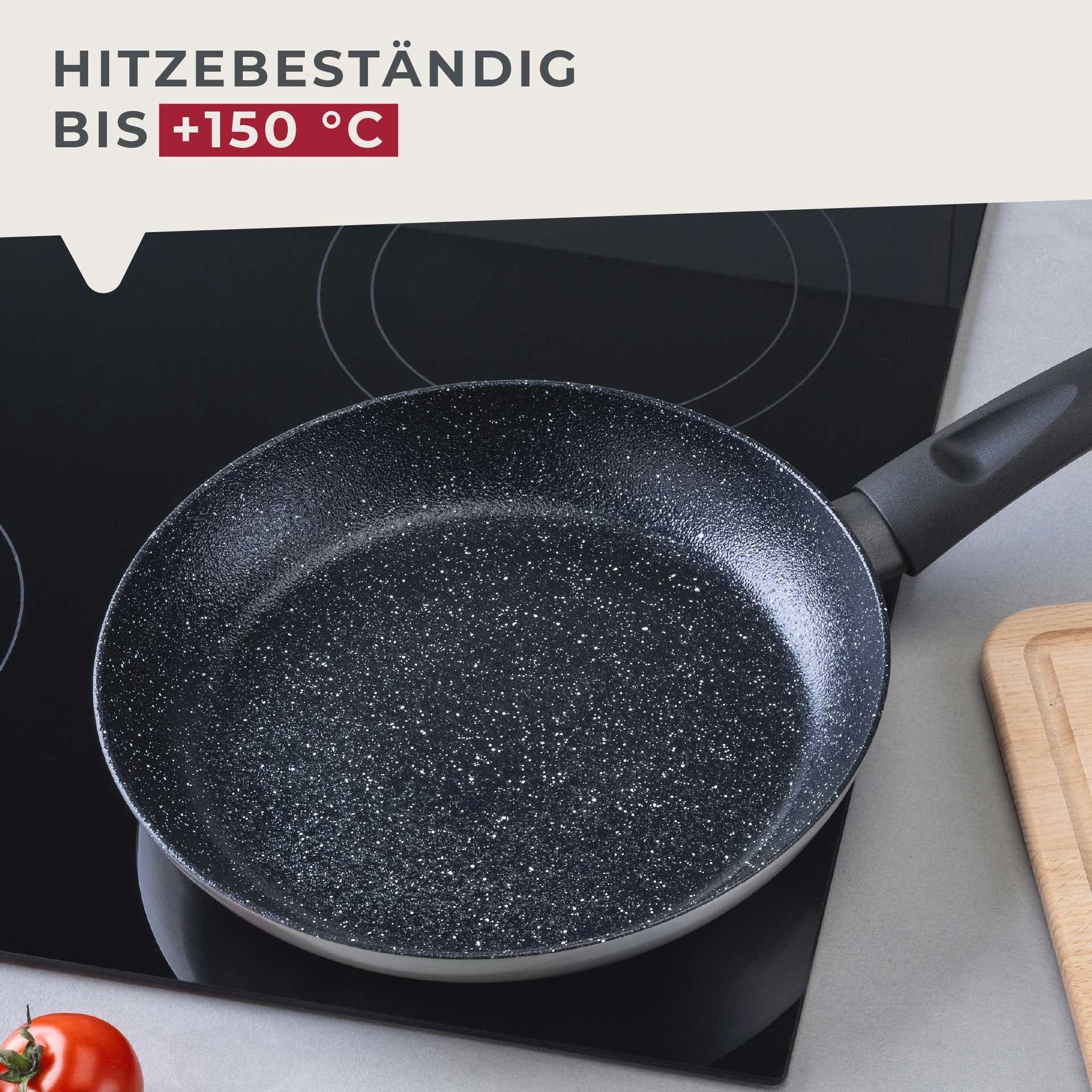 FACKELMANN Bratpfanne Keramik-Antihaftbeschichtung, Ergonomischer Griff – Bild 4 von 5