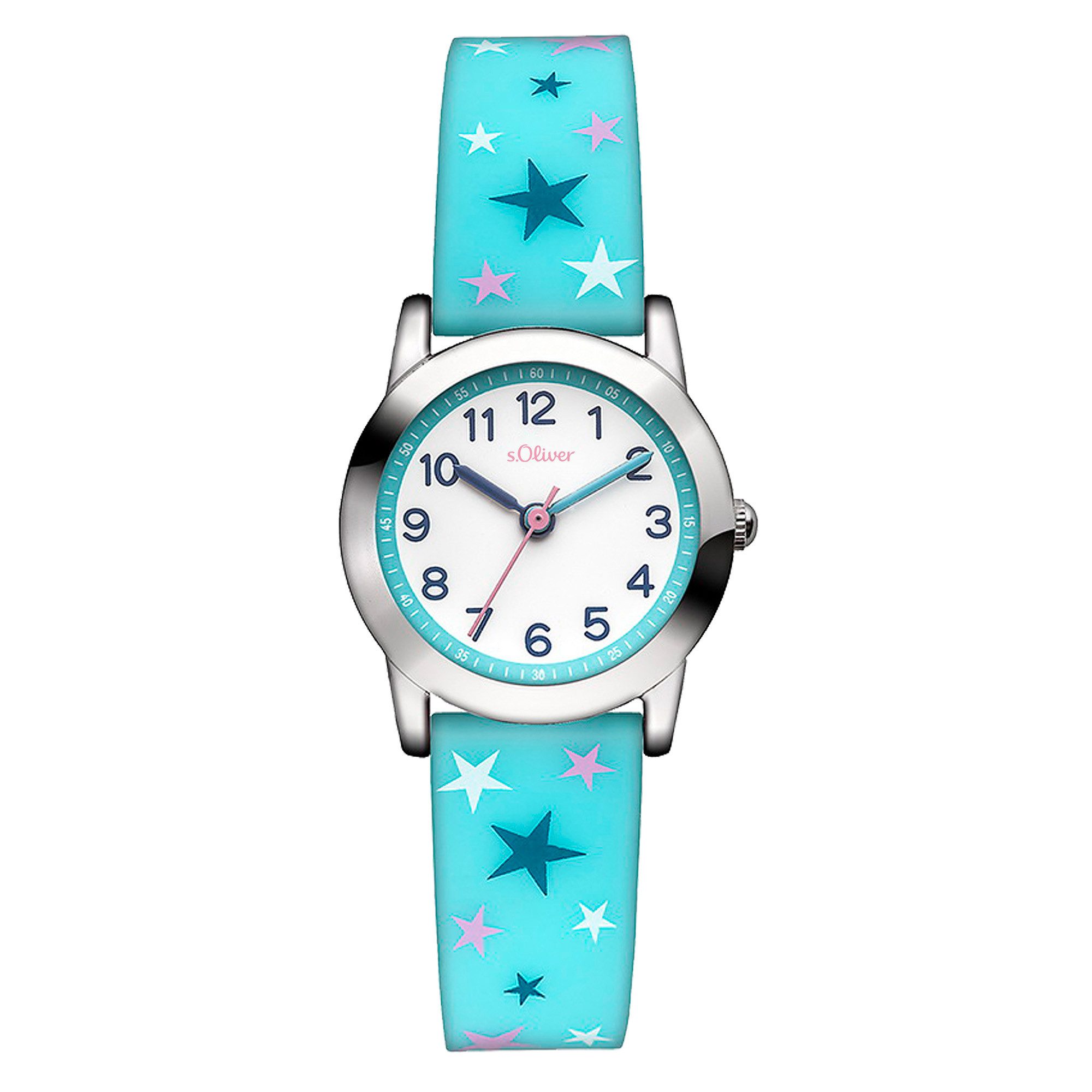 s.Oliver Quarzuhr Fröhlich, Bunt & Stilvoll Silikon