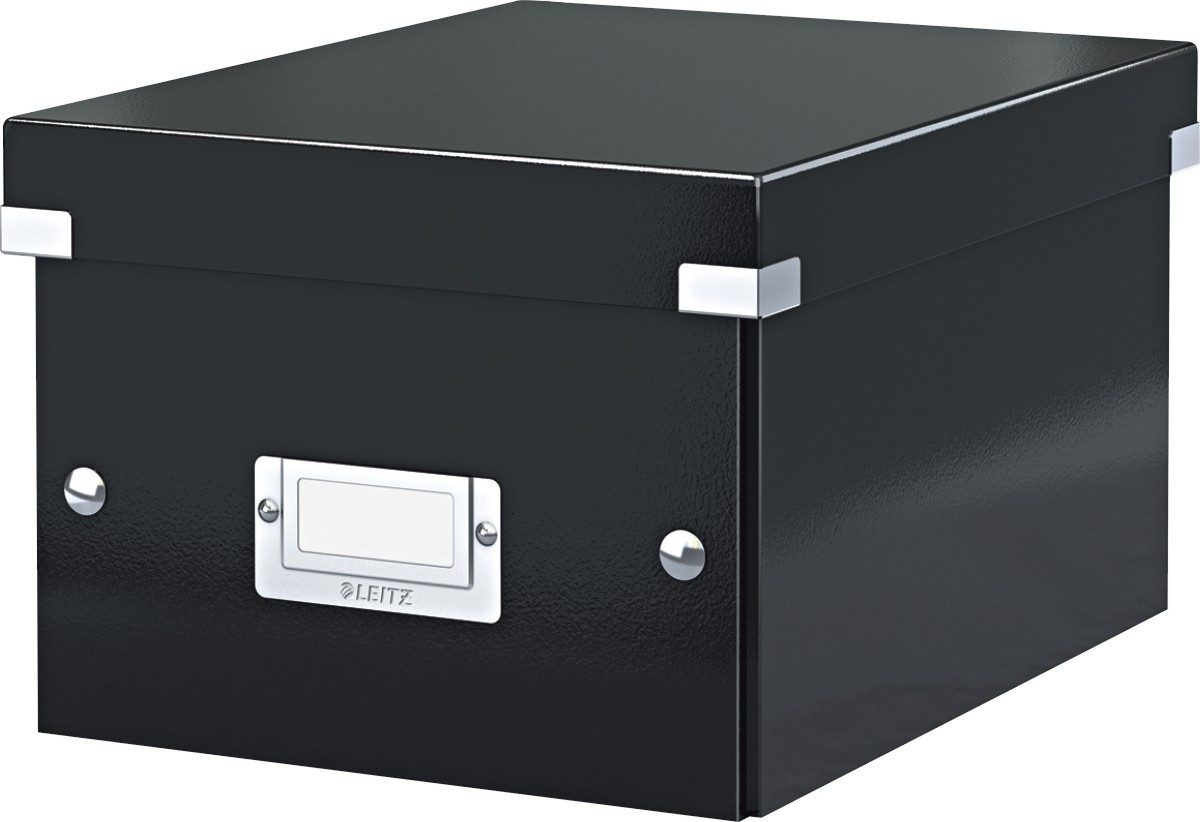 LEITZ Aufbewahrungsbox Ablagebox Click & Store A5 schwarz