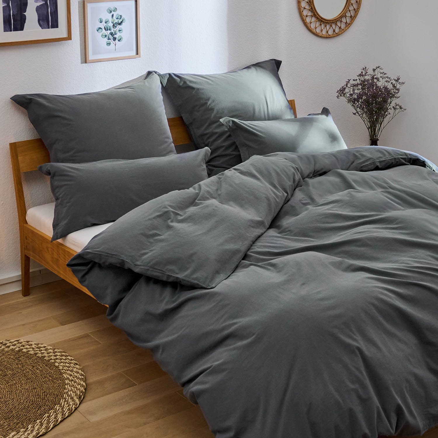 Blumtal Bettwäsche Bettwäsche aus 100% Baumwolle günstig online kaufen
