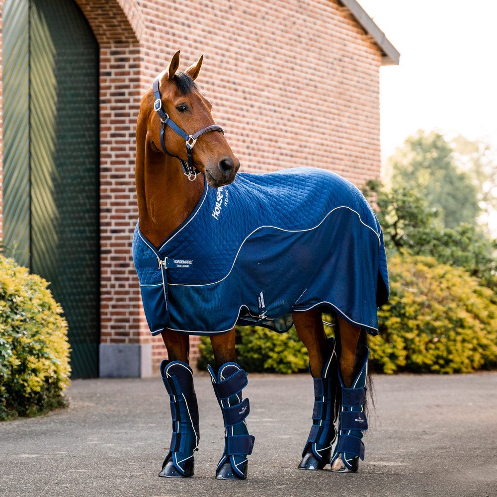 Horseware Pferde-Abschwitzdecke Horseware Signature Travel Series Transportdecke 50g
