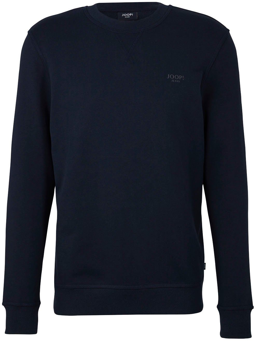 Joop Jeans Sweatshirt Salazar mit dezentem Logoprint auf der Brust dark blue
