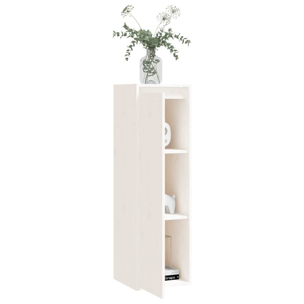 Massivholz furnicato Wandregal Weiß Wandschrank Kiefer cm 30x30x100