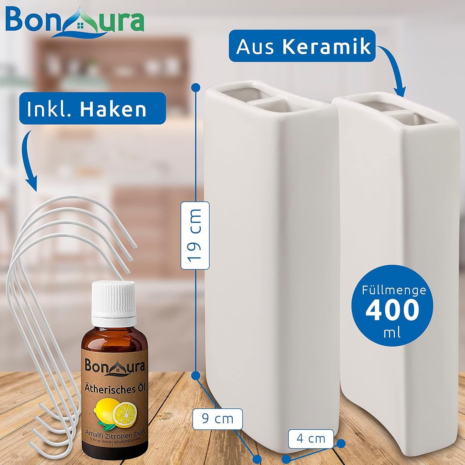BonAura Luftbefeuchter 4x Verdunster für Heizung günstig online kaufen