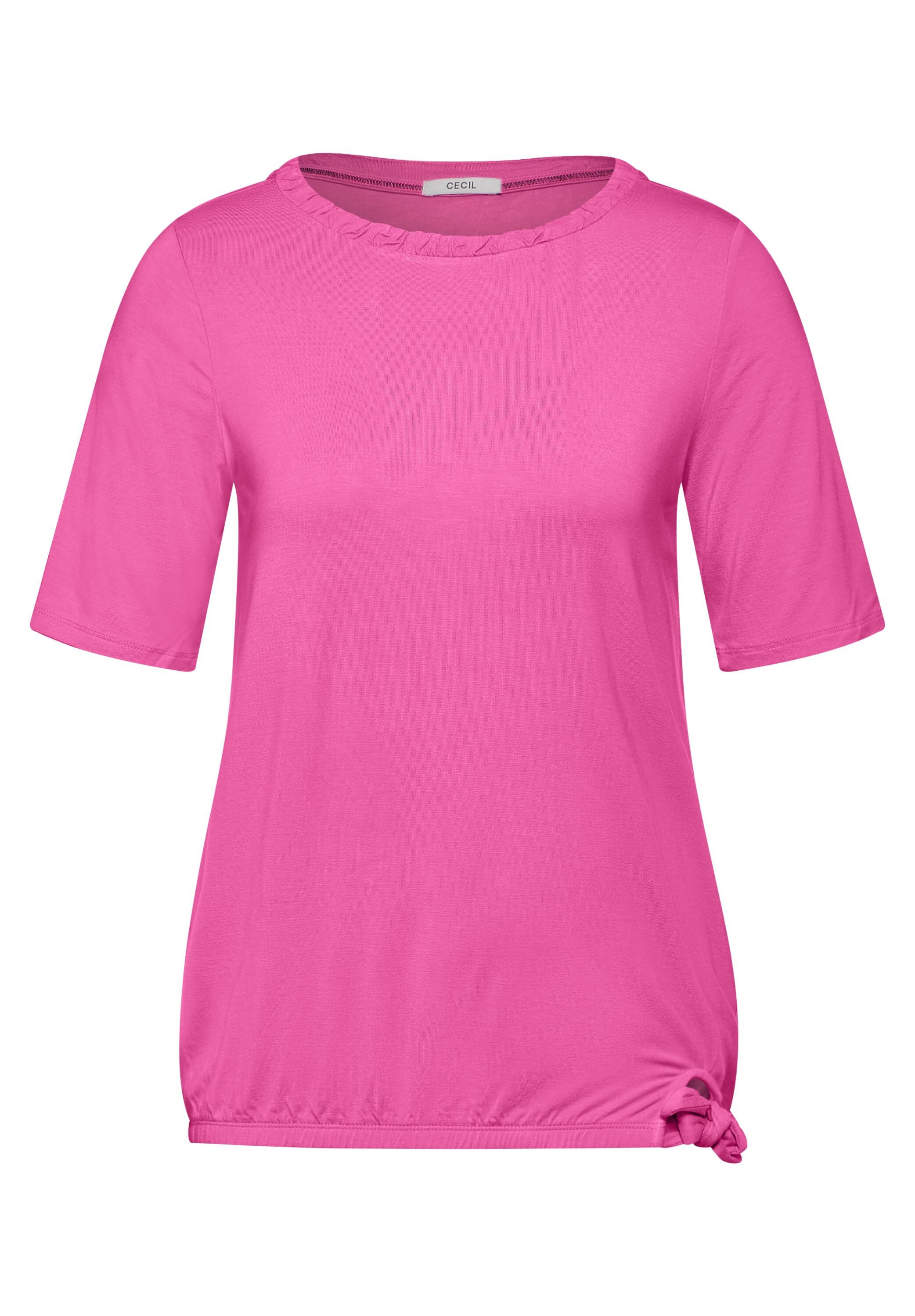 CECIL T-Shirt in Unifarbe