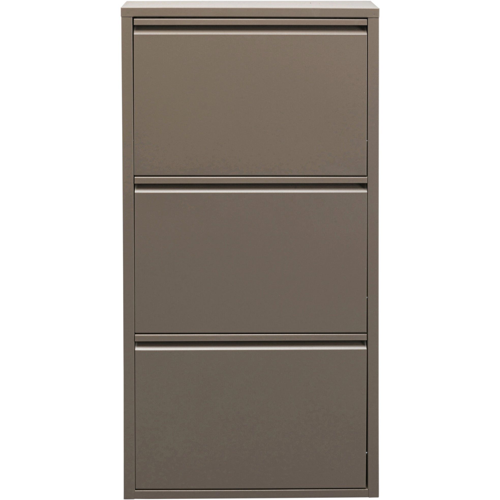 Kare Design Schuhschrank Caruso schmaler Schuhkipper mit 3 Klappen