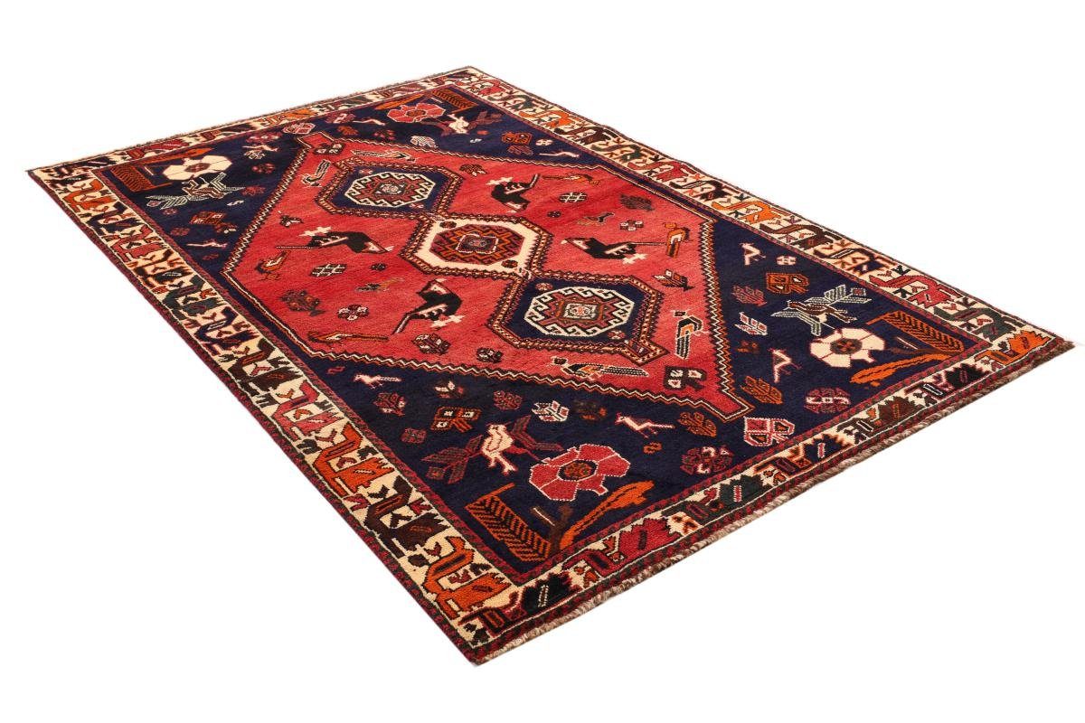 Perserteppich, Handgeknüpfter Orientteppich / Trading, Orientteppich rechteckig, Shiraz 162x248 Höhe: 10 mm Nain