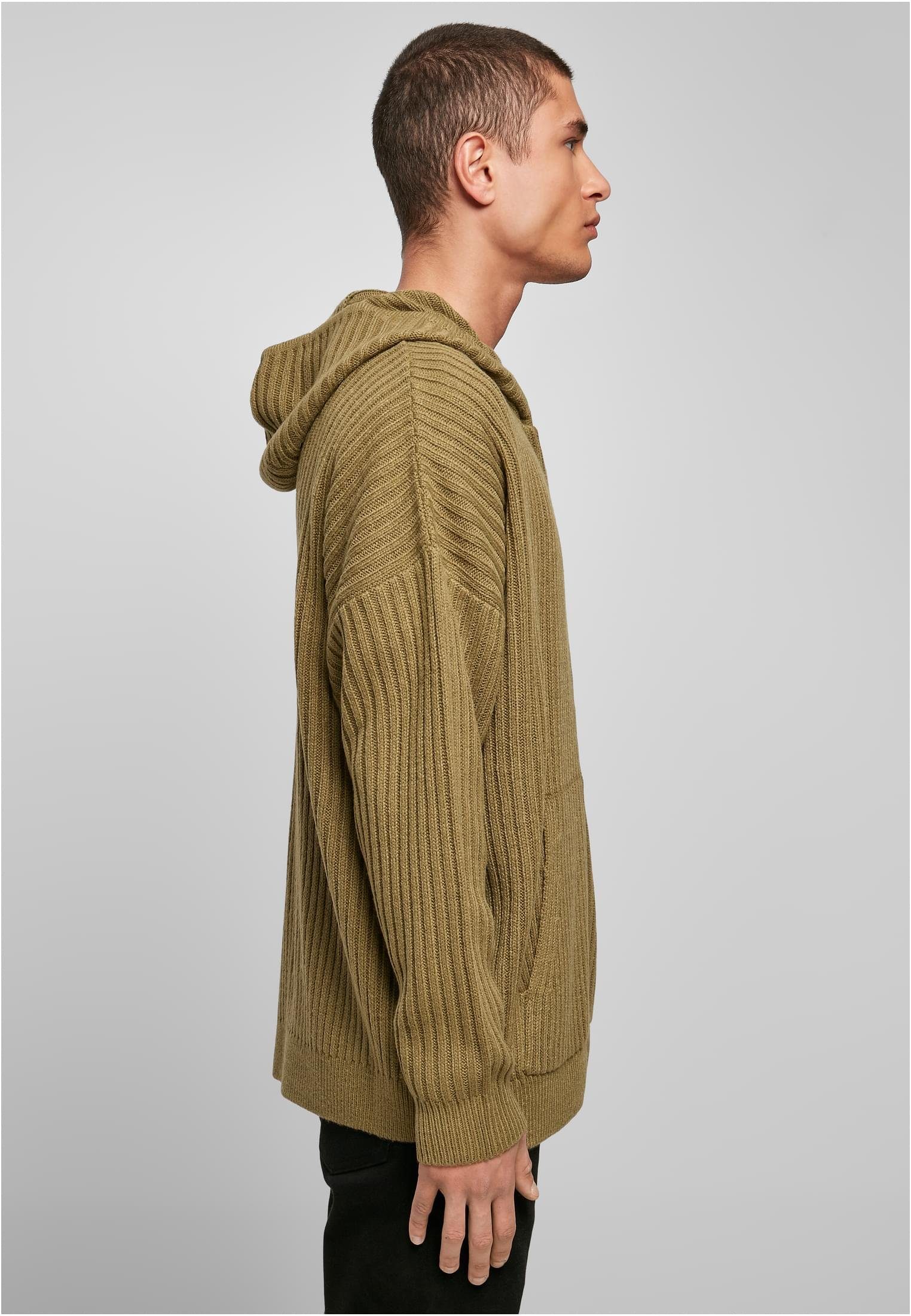 Hoody (1-tlg) Zip Sweater CLASSICS URBAN tiniolive Knitted Herren