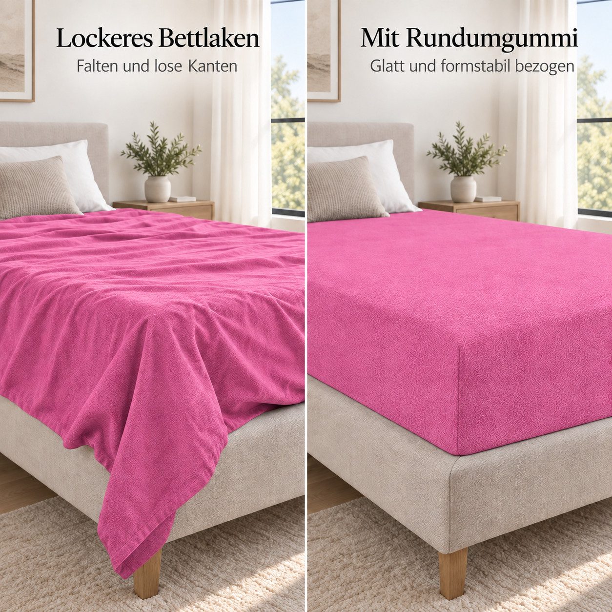 Best for You Spannbettlaken Terry Spannbettlaken–Flauschiger Handtuchstoff für Komfort & Passform, Frotte, Gummizug: Rundum, (1 Stück), Weich, flauschig, atmung – Bild 5 von 5
