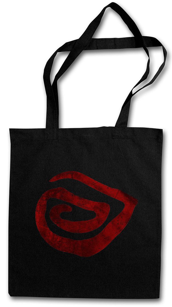 Beuteltasche True Spiral Stofftasche Detective Leonard Symbol Sign Logo Insignia