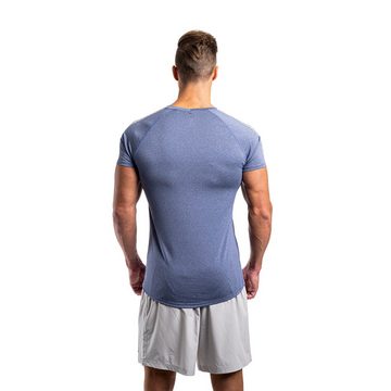 GYM AESTHETICS Funktionsshirt »Essential Sport Shirt für Herren« UV-Schutz, Anti-Bakteriell, Atmungsaktiv, Antistatisch, LYCRA®