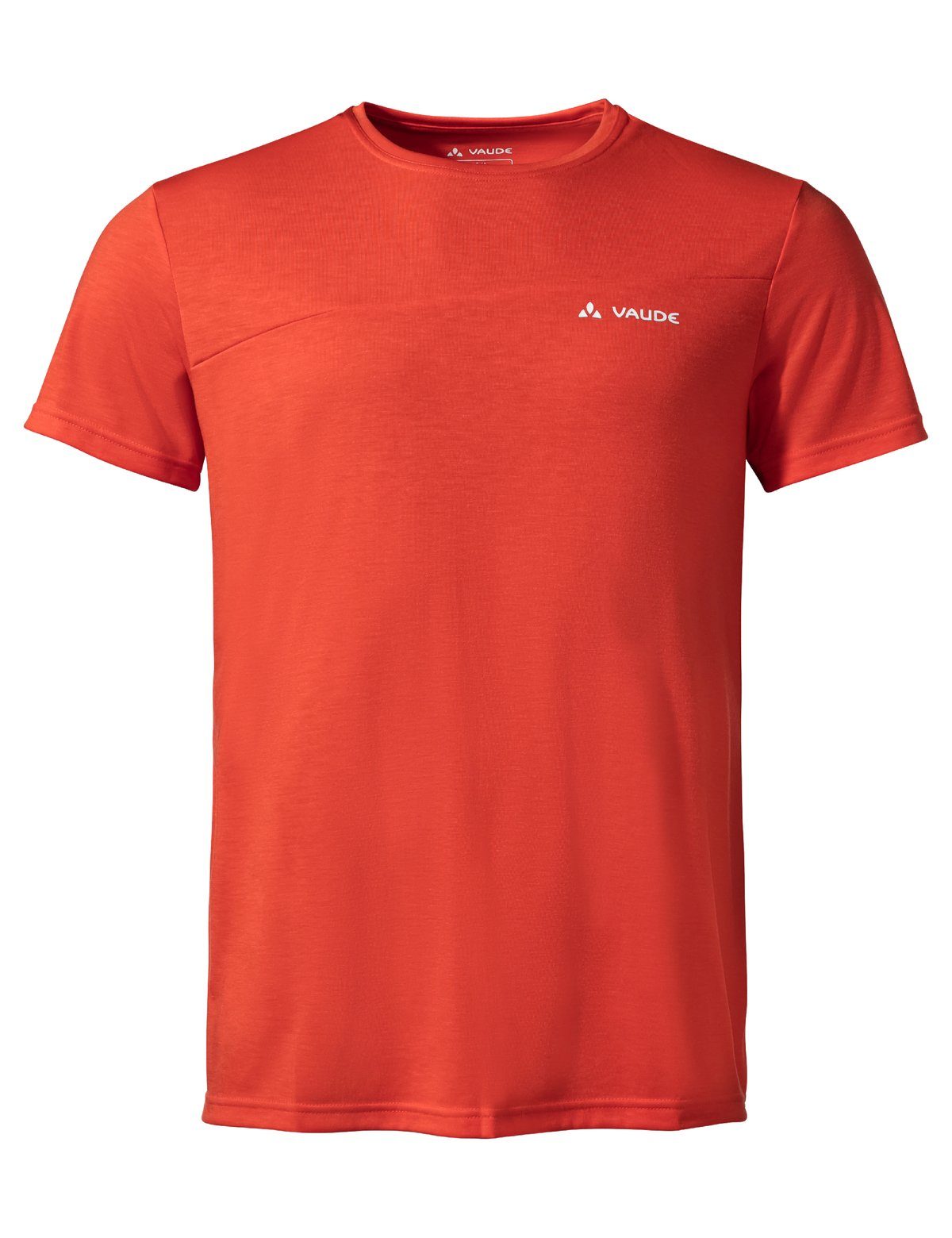 VAUDE T-Shirt Men's Sveit Shirt (1-tlg) Grüner Knopf glowing red