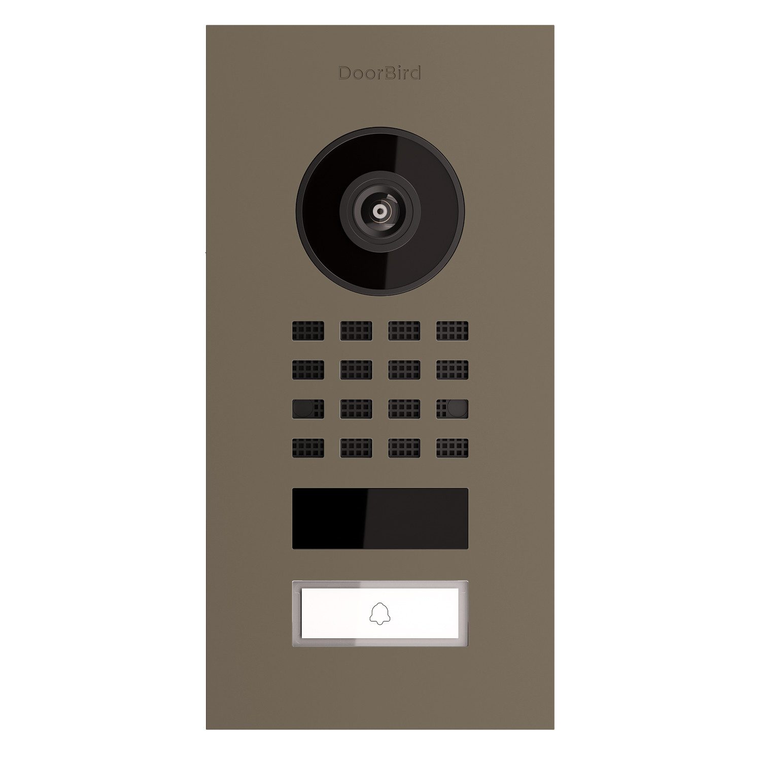 Bravios Briefkasten Unterputz Türsprechanlage Smart-IN Doorbird D1101V Beigegrau
