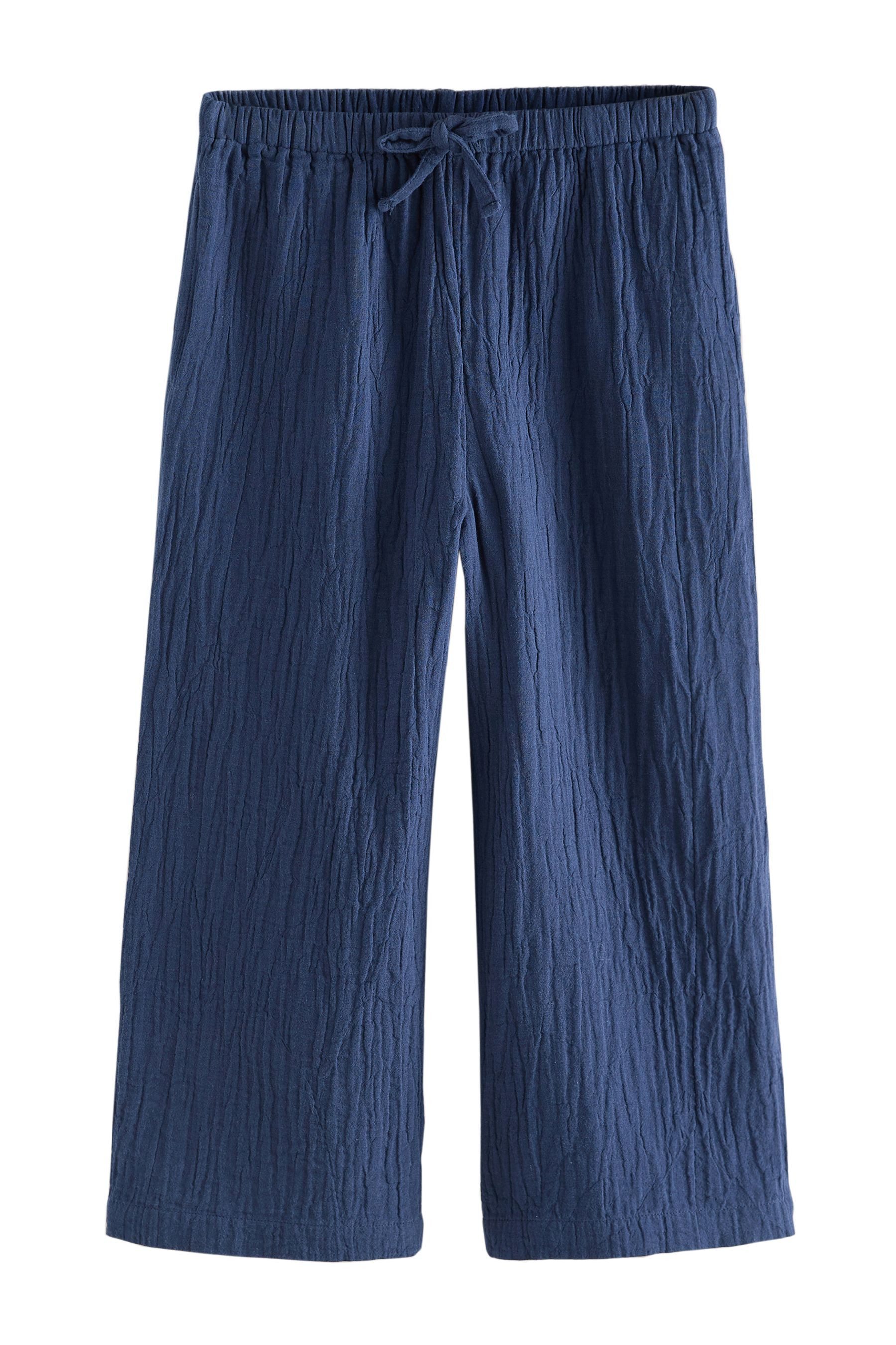 Dehnbund-Hose 2er-Pack Hosen mit weitem Bein