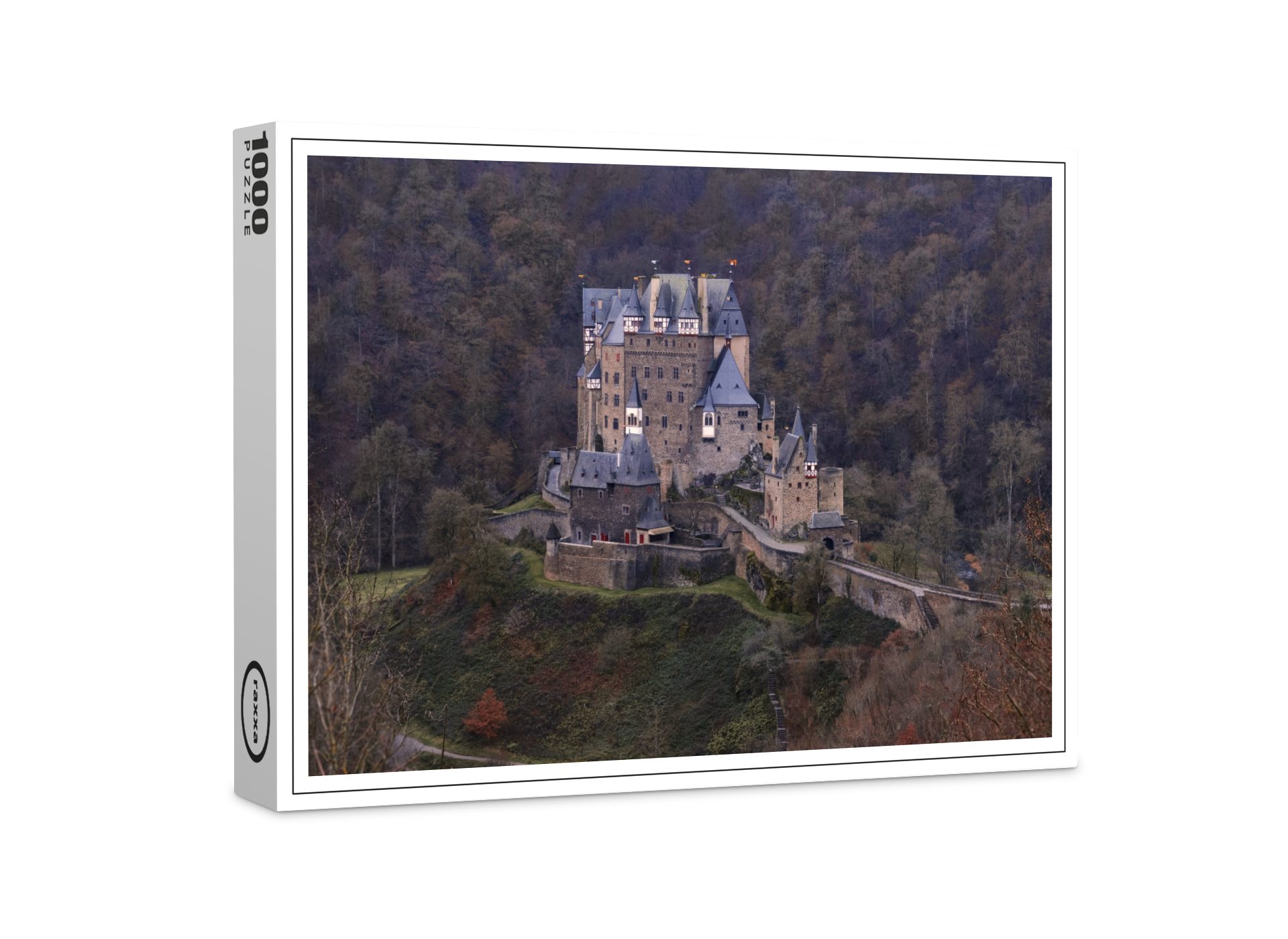 raxxa Puzzle Premium-Puzzle "Burg Eltz", FSC®, 1000 Puzzleteile