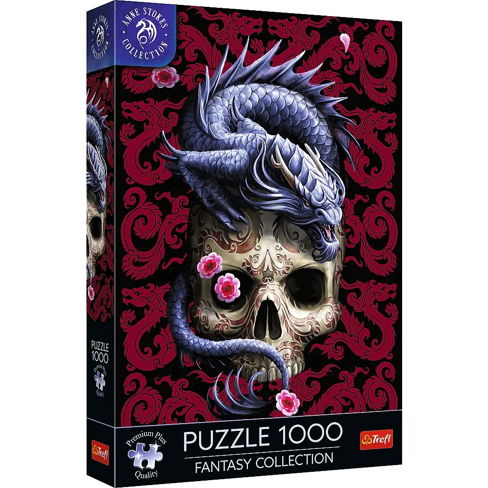 Trefl Puzzle Anne Stokes, Orientalischer Drache, 1000 Teile Puzzle, 1000 Pu günstig online kaufen