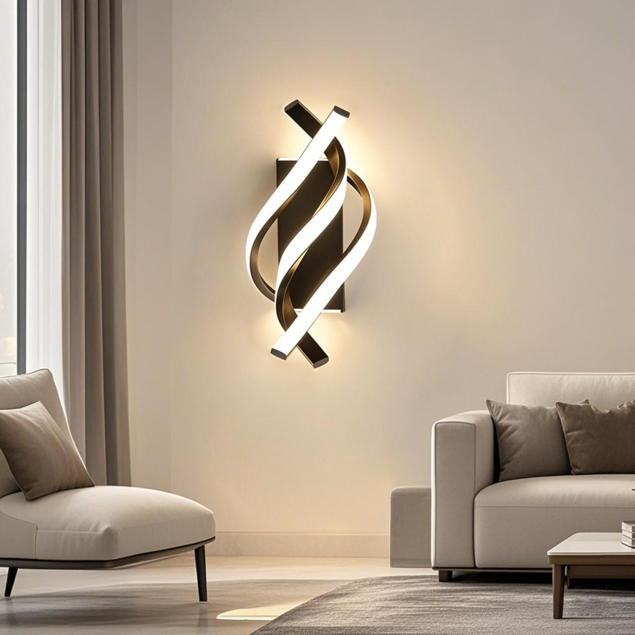 YINDN Wandstrahler 18W LED Wandlampe, Wandstrahler günstig online kaufen