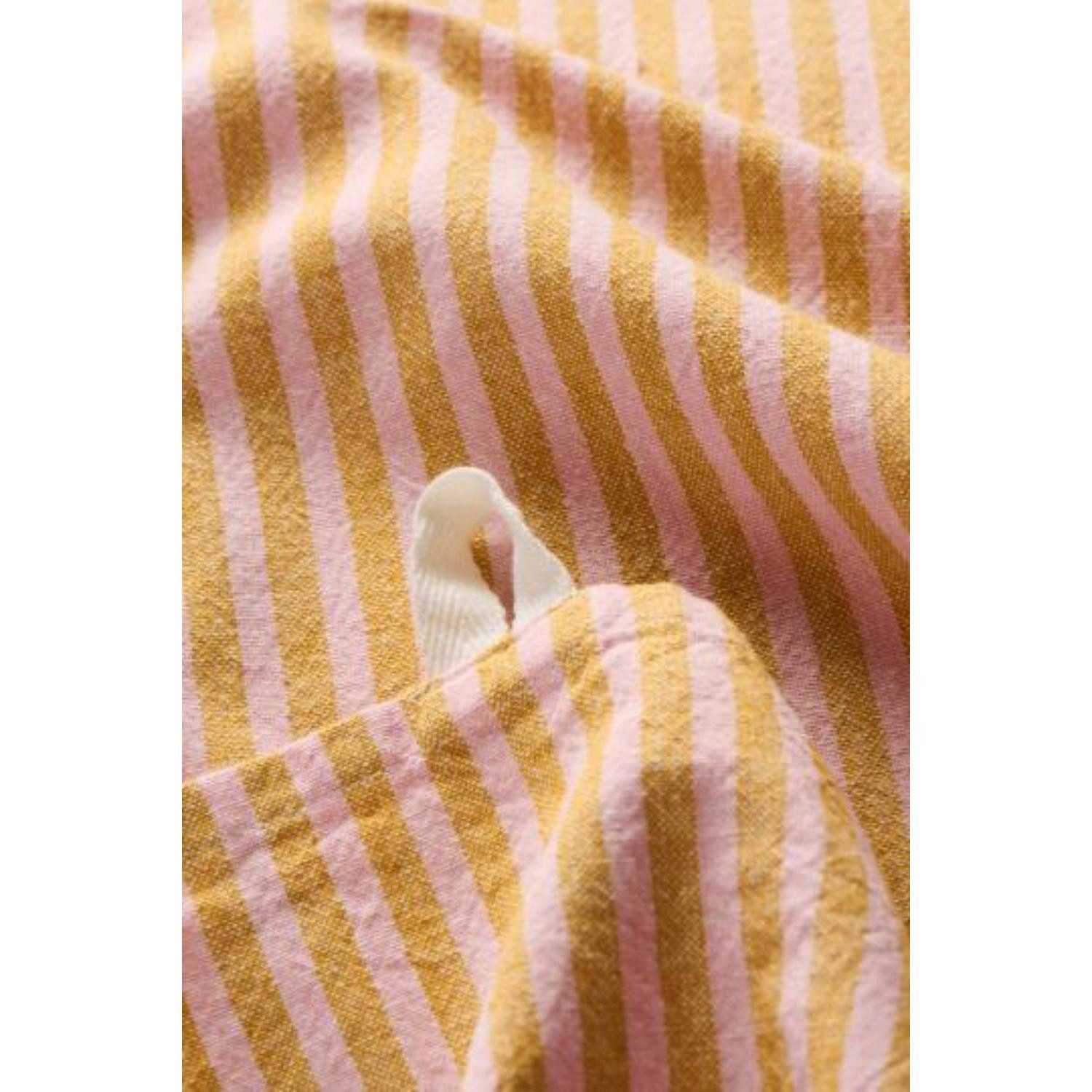 Ib Laursen Geschirrtuch Ib Laursen Geschirrtuch Linea Mustard gestreift schmal (50x70cm)