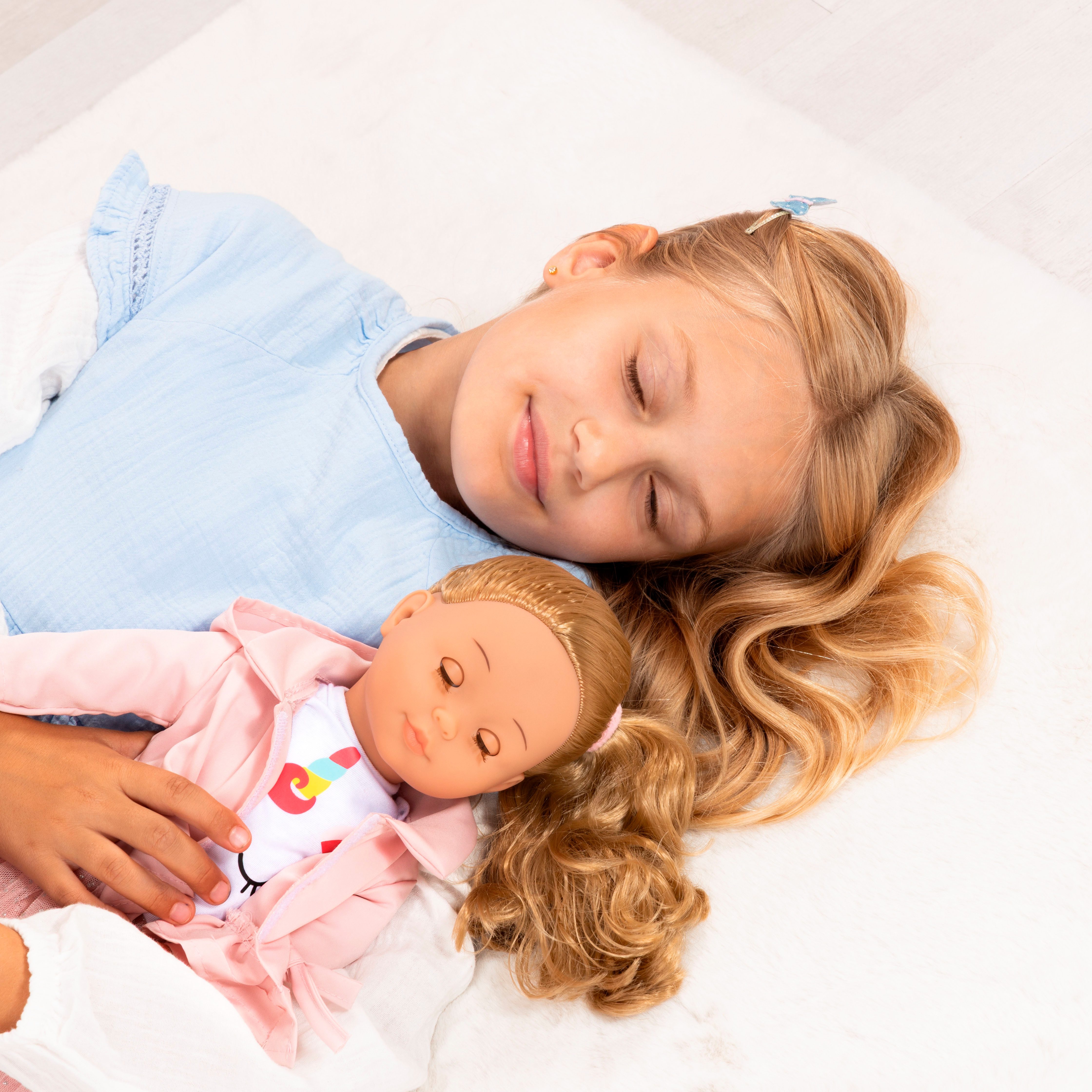 Bayer Stehpuppe Charlene, 46 cm, rosa, mit Funktion