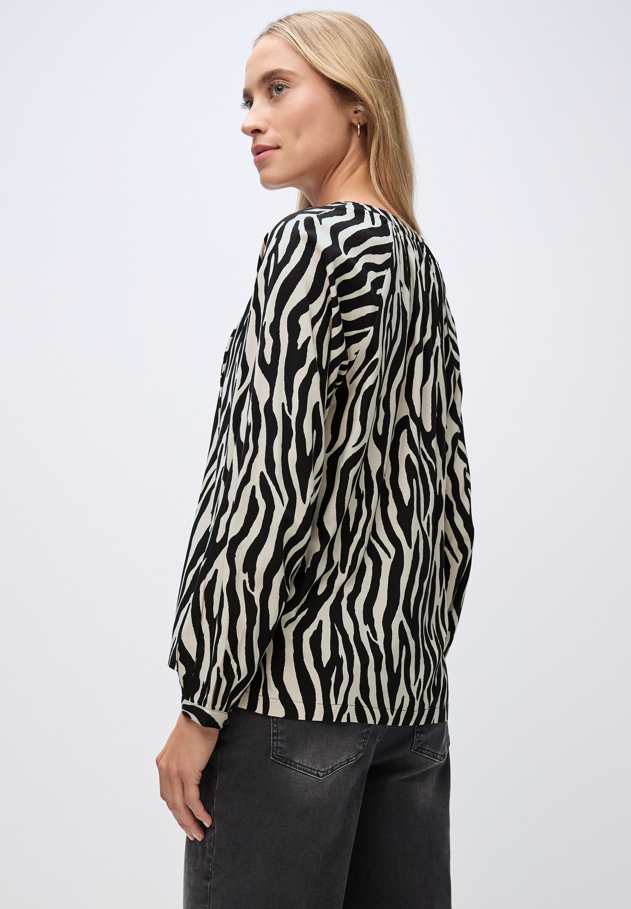 STREET ONE Tunika mit Zebra-Print
