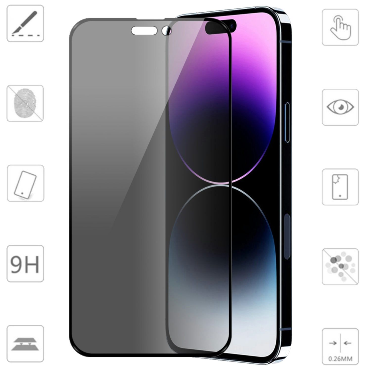 Wigento Handyhülle AUSWAHL Für Apple iPhone 15 Plus Schutz Zubehör Handy Hülle H9 Glas