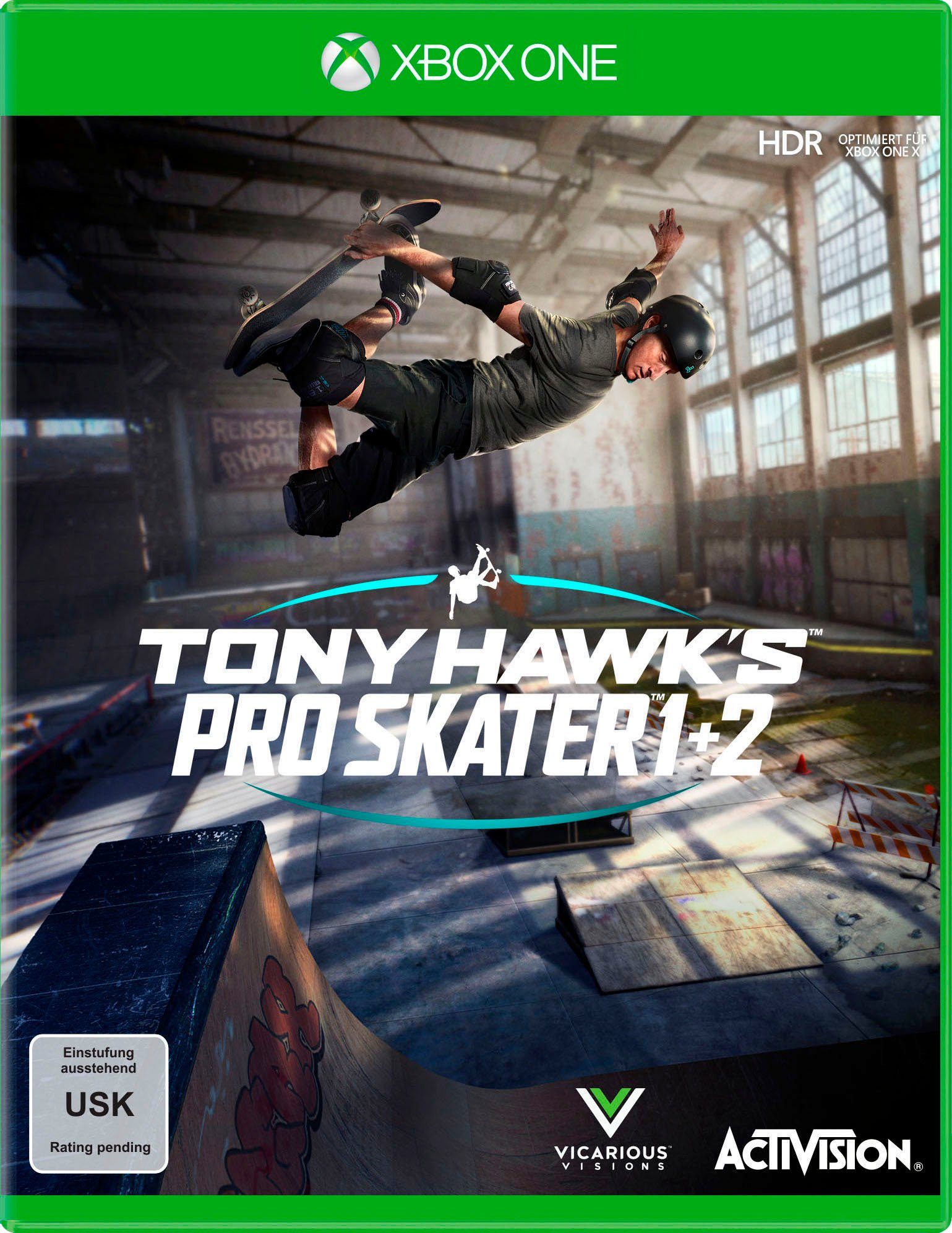 Activision Tony Hawk S Pro Skater 1 2 Xbox One Skate Als Der Legendare Tony Hawk Oder Wahle Einen Skater Aus Der Profi Liste Online Kaufen Otto