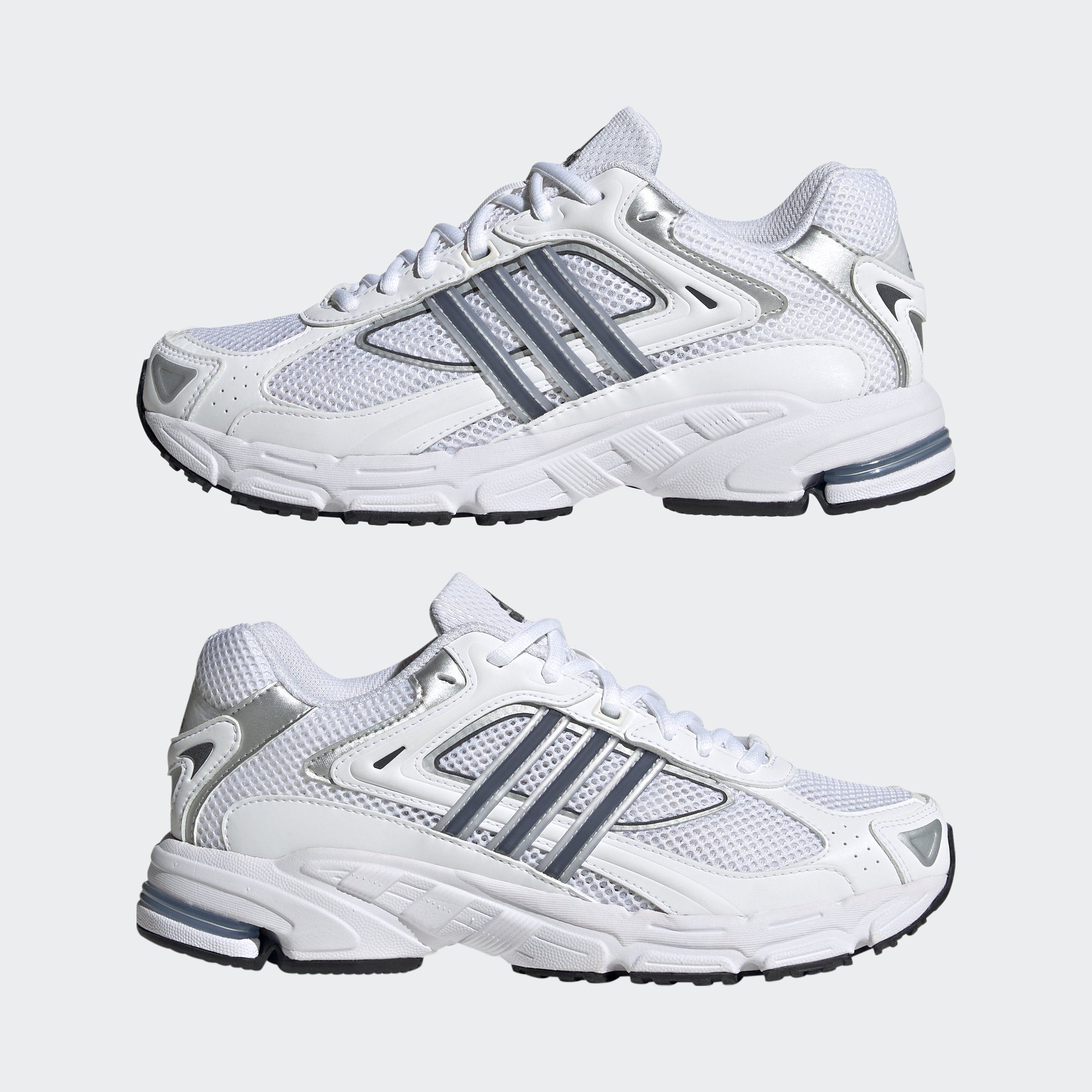 White adidas Cloud RESPONSE Core Originals Five Sneaker Black / Grey /