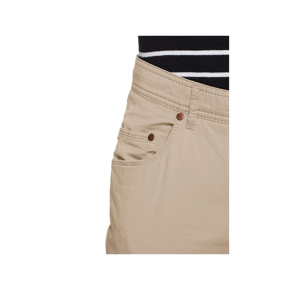 Brax Shorts beige (1-tlg) regular