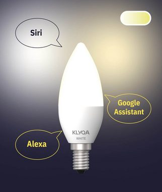 Klyqa KL-E14W Smarte Lampe