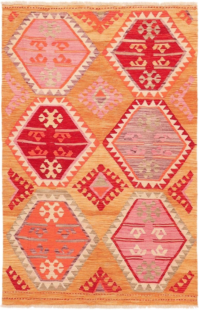 Orientteppich Kelim Afghan Heritage 121x185 Handgewebter Moderner Orientteppich, Nain Trading, rechteckig, Höhe: 3 mm