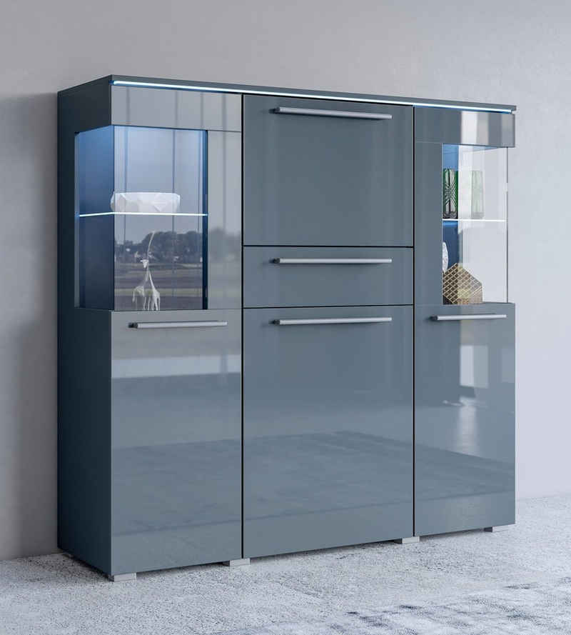 INOSIGN Highboard India, Breite 130 cm