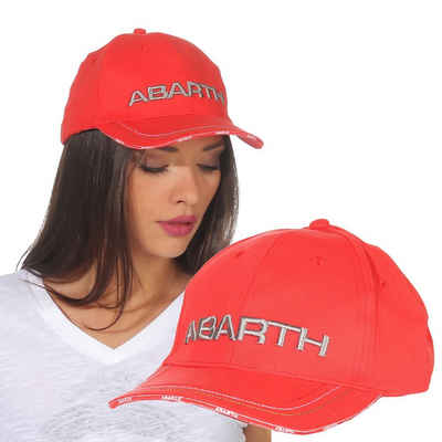 Markenwarenshop-Style Baseball Cap Abarth - Cap Mütze Schildmütze Kappe Basecap Damen Rot