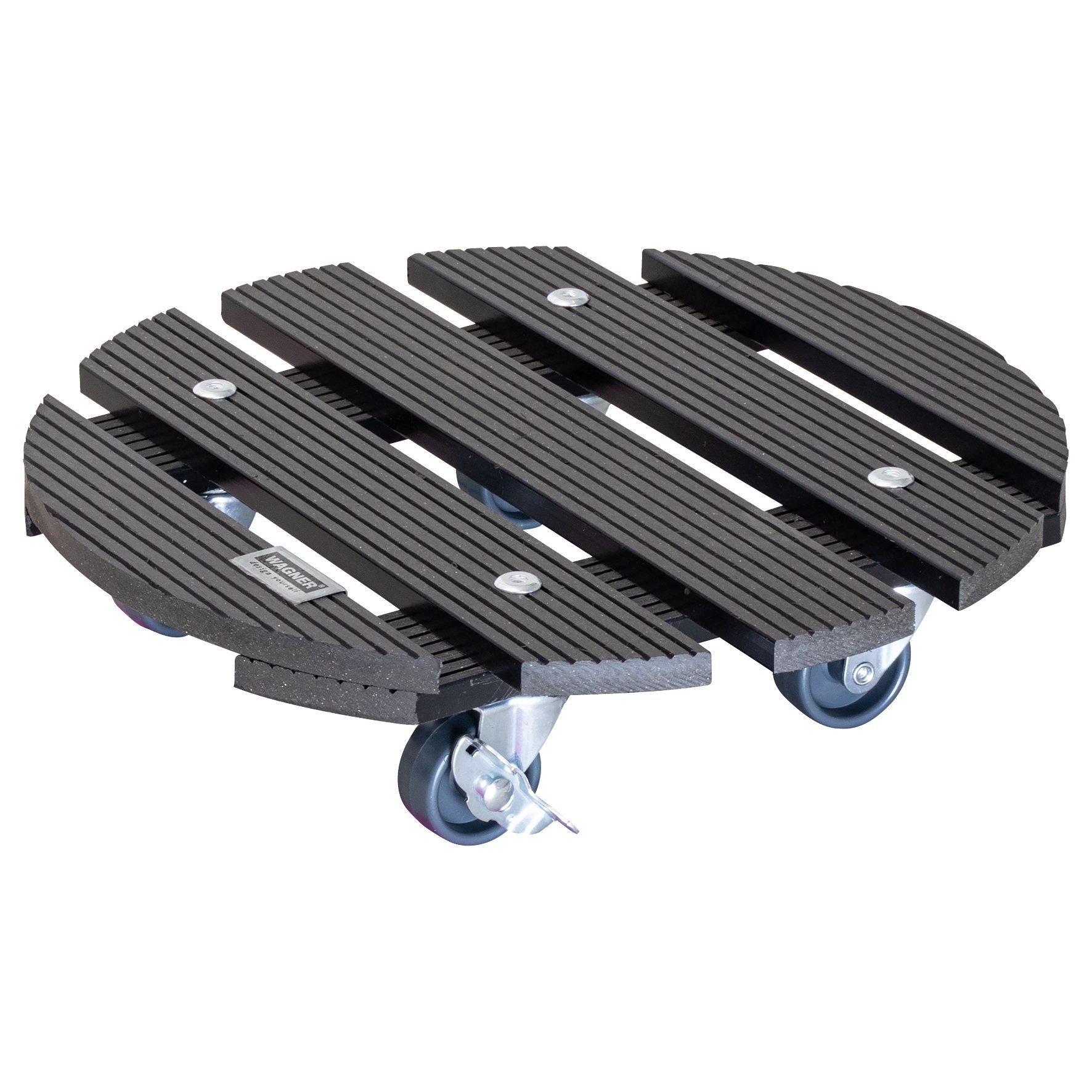 Pflanzenroller WPC in diversen Größen I für Außenbereich + Innenbereich I rund & eckig I aus FSC® Wood Plastic Composite I Rollen mit & ohne Bremsen I mehrere Farben I verschiedene Tragkraften