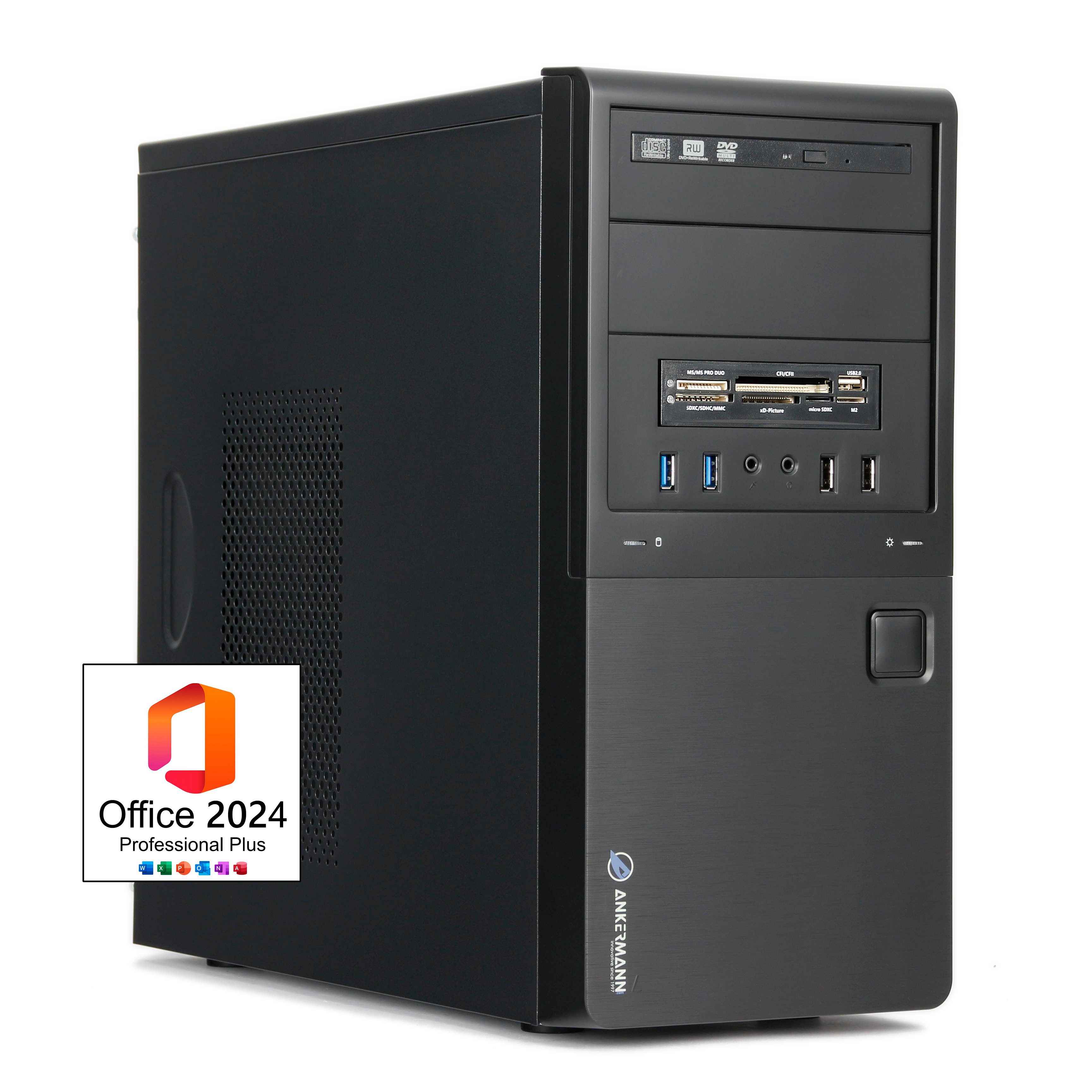 ANKERMANNPC Business Office Work V1 PC (Intel Core i5 6500, Core Onboard Graphics, 16 GB RAM