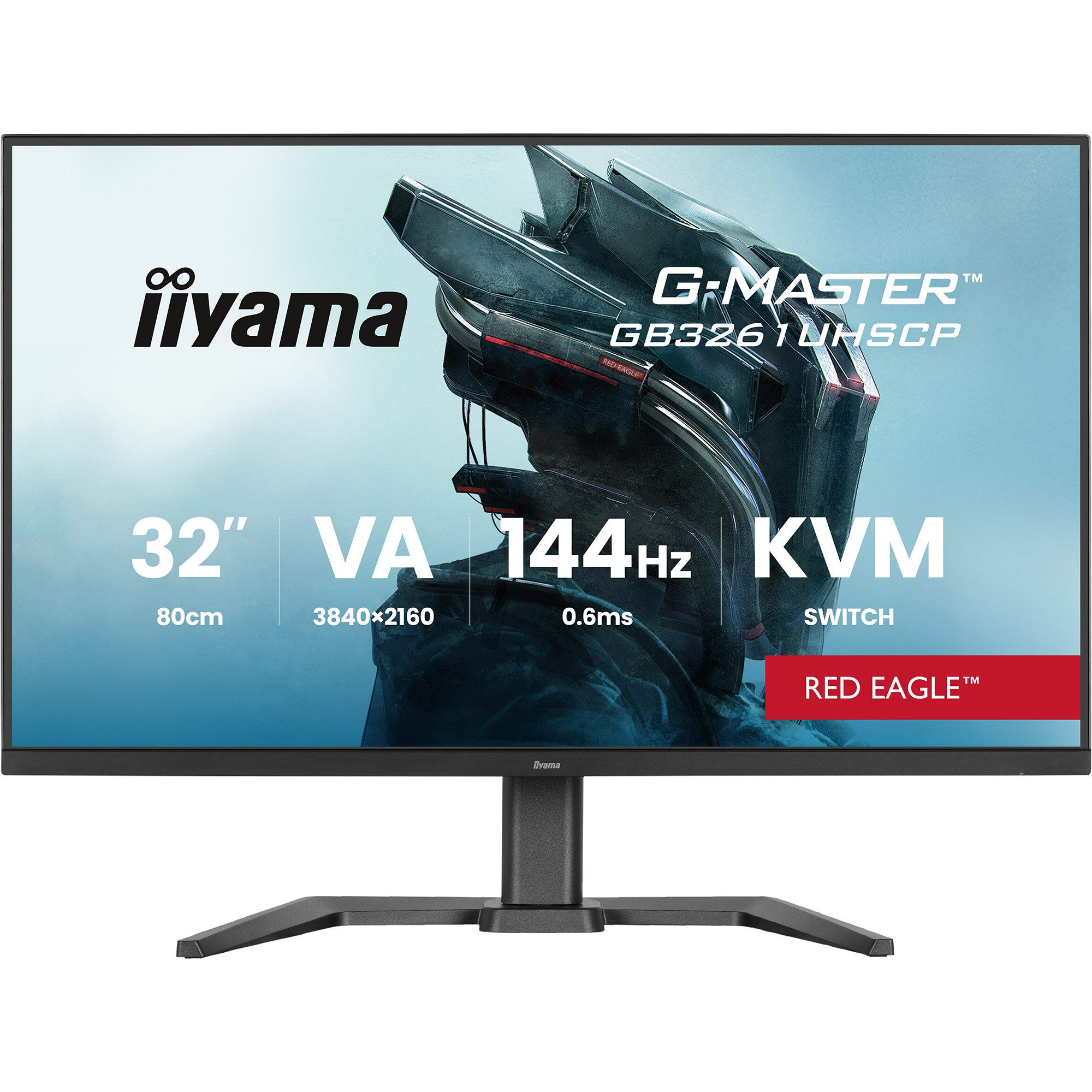 Iiyama iiyama G-Master GB3261UHSCP-B1 Red Eagle, TFT-Monitor (3840 x 2160 px)