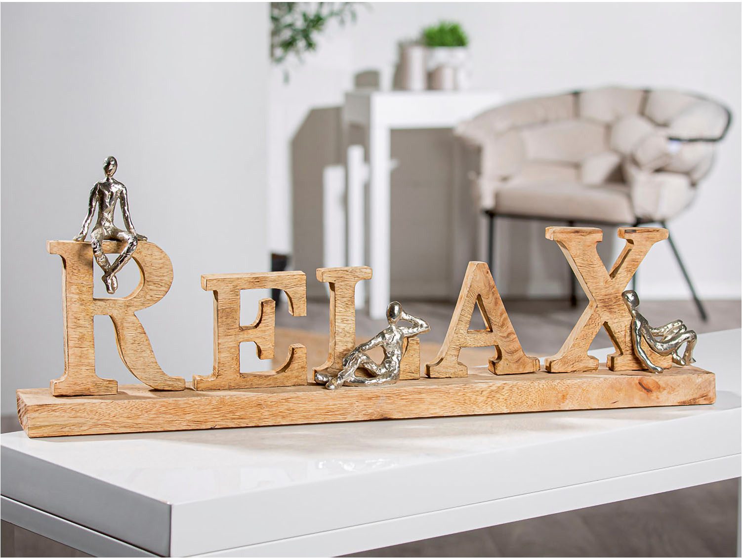 Casablanca by Gilde Deko-Buchstaben Schriftzug "RELAX" (1 St)