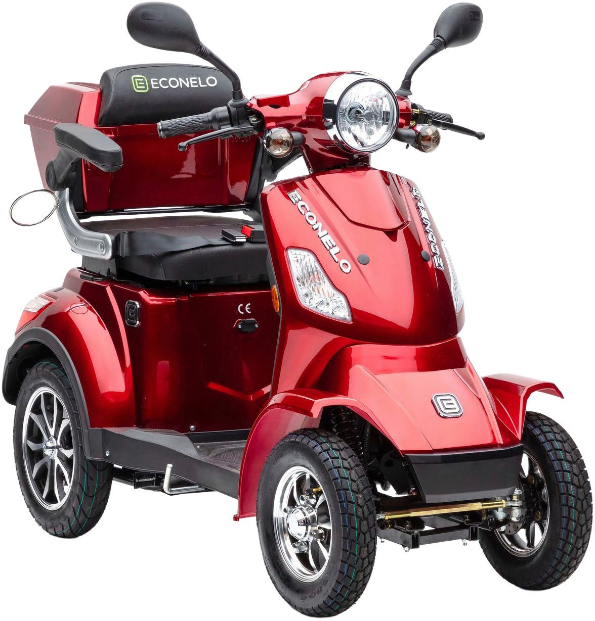 ECONELO Elektromobil Seniorenmobil P4000, Lithium-Akku, 25 km/h, 1000 Watt, 1000 W, 25 km/h