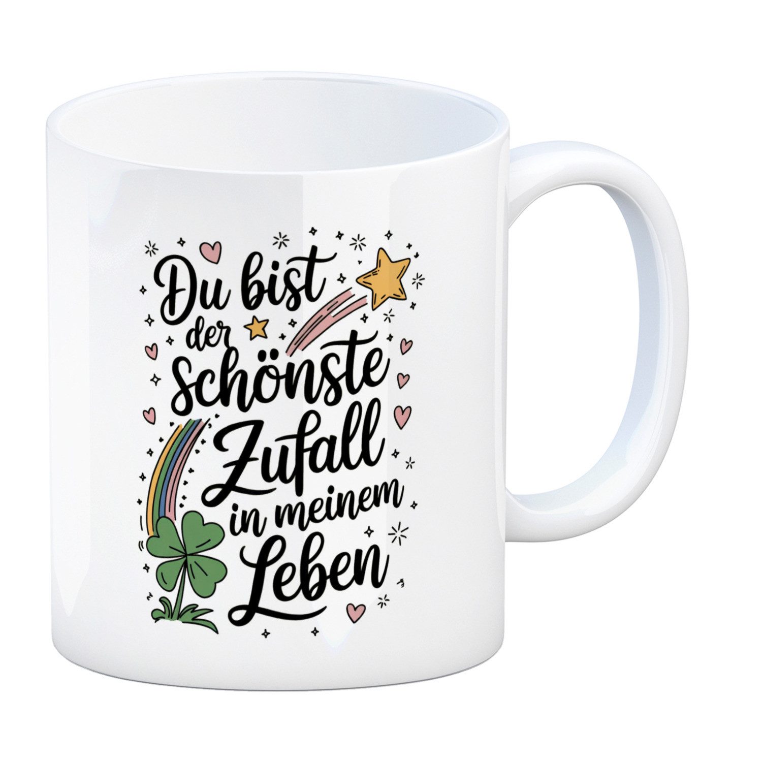 Tasse Kaffeebecher Schönster Zufall im Leben