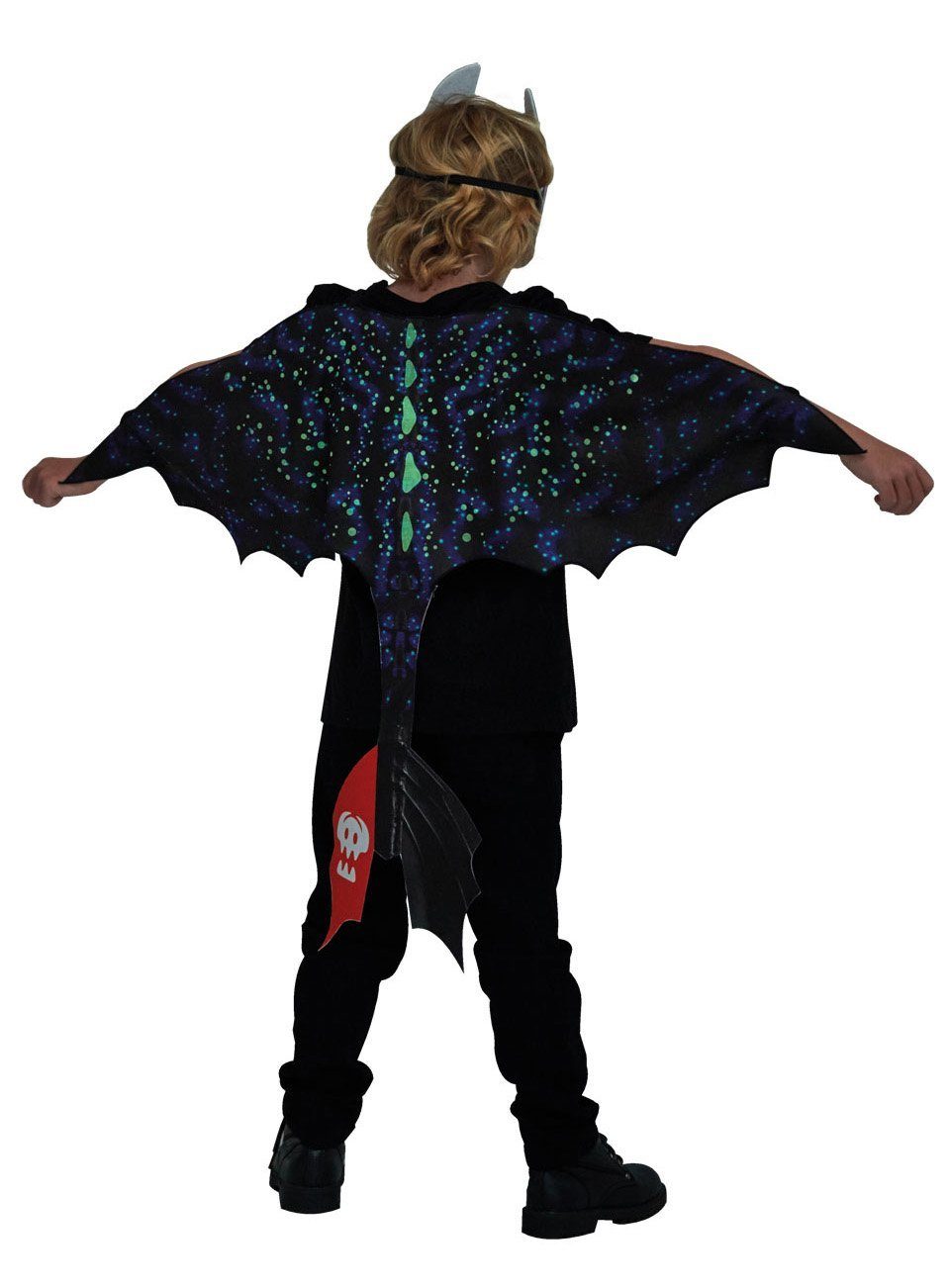 Rubie´s Kostüm Drachenzähmen leicht gemacht 3 Ohnezahn Accessoire, Leuchtendes Glow in the Dark Kostümset aus Dragons 3